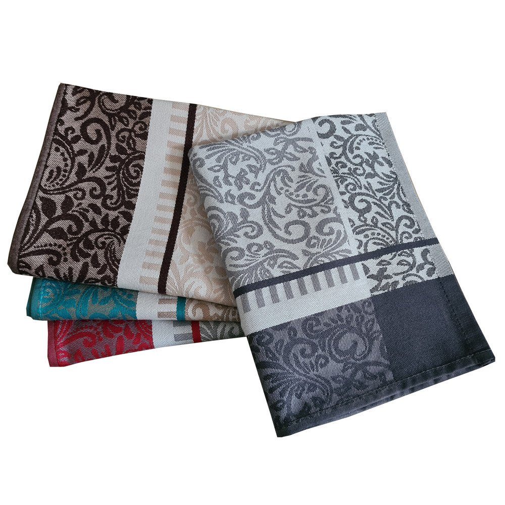 Casa Colori Geschirrtuch Geschirrtücher Trockentücher 50x70 cm, (6), in Rot günstig online kaufen