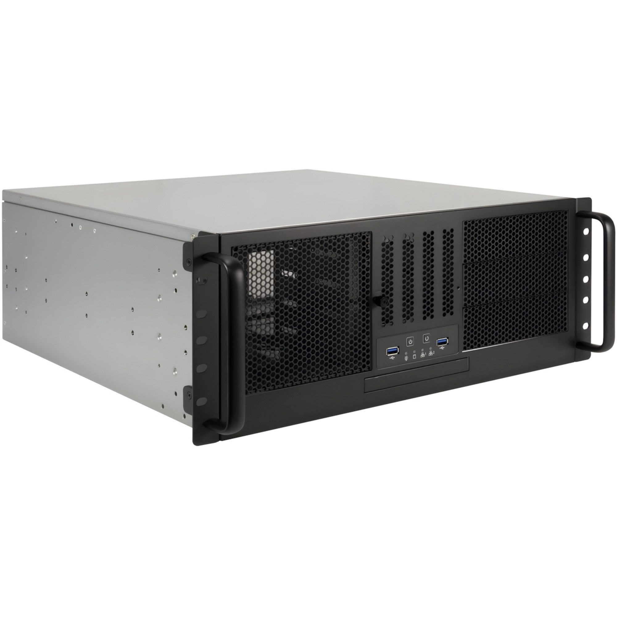Inter-Tech PC-Gehäuse Inter-Tech 4U-47045, Rack, Server-Gehäuse, (4