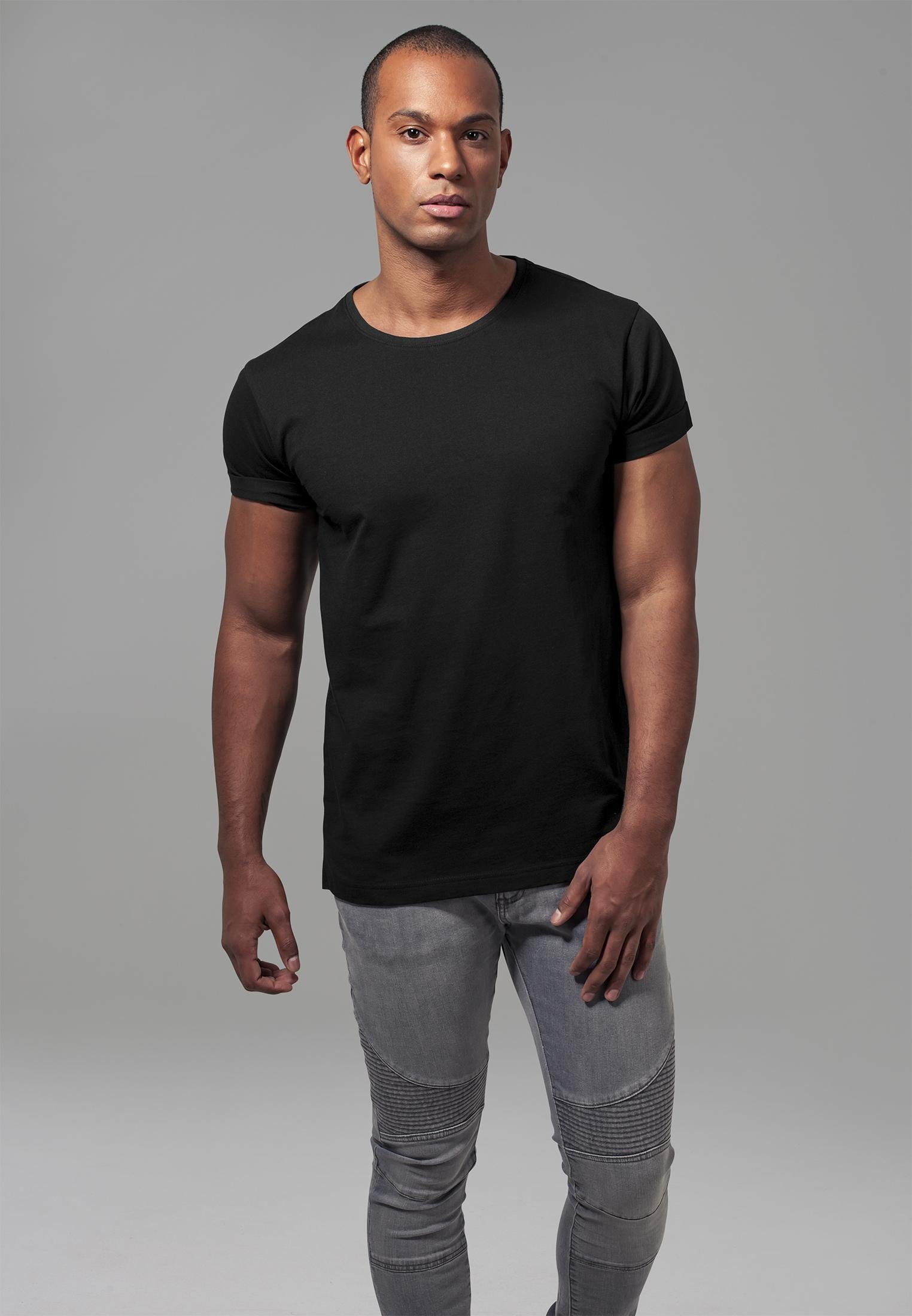 URBAN CLASSICS Rundhalsshirt Turnup Tee S bis XXL günstig online kaufen