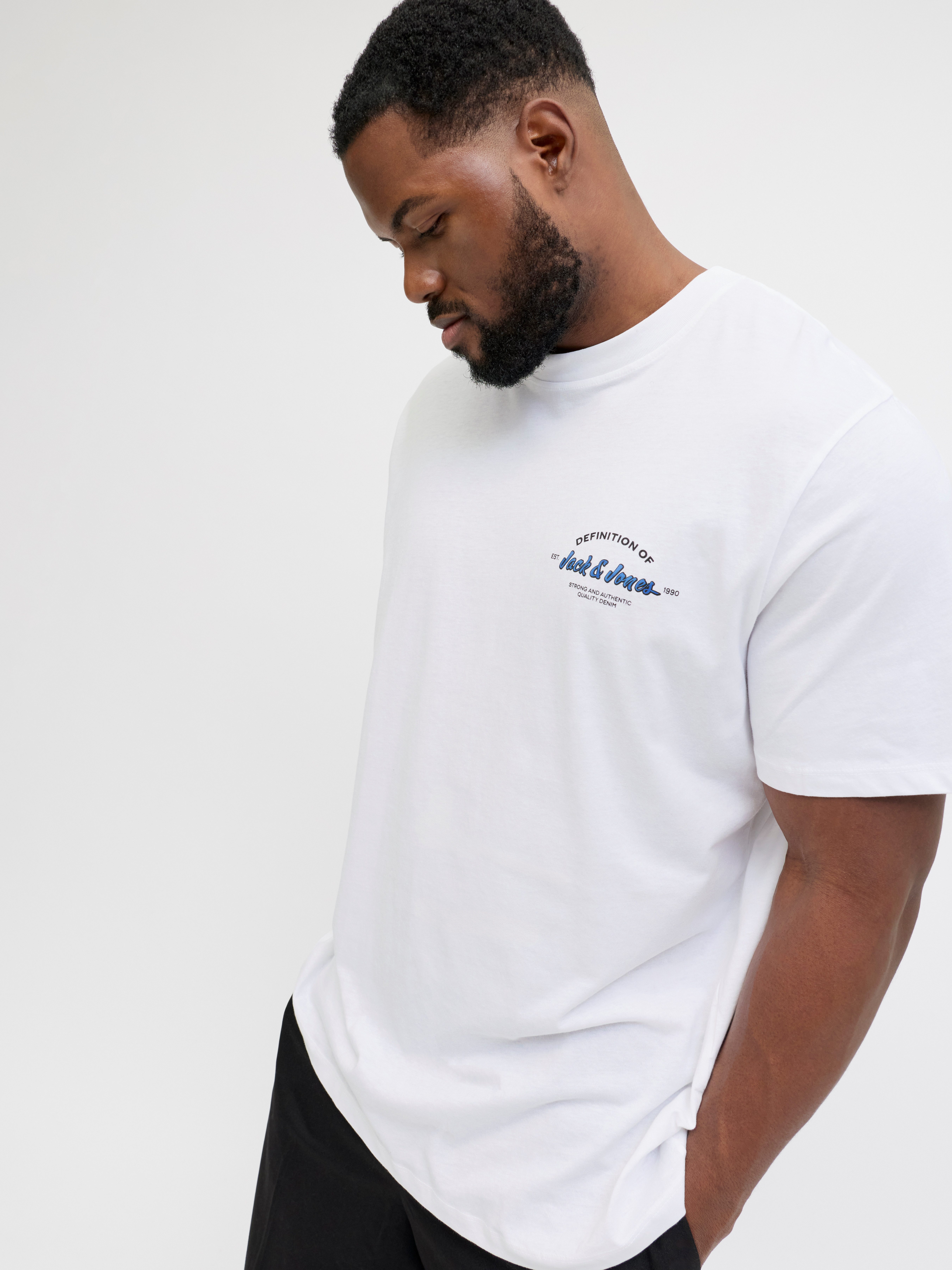 Jack & Jones PlusSize Rundhalsshirt JJBRANDON TEE SS CREW NECK PLS günstig online kaufen