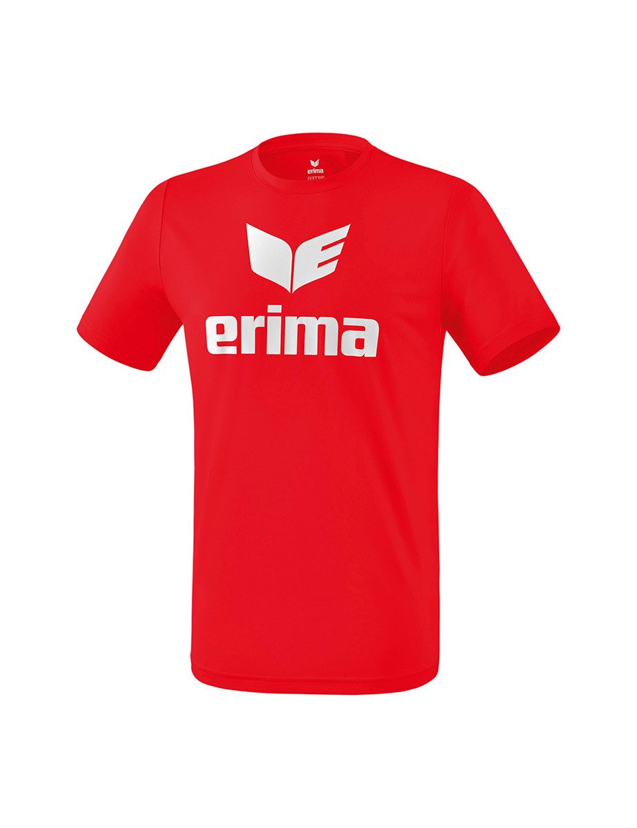 Erima T-Shirt Promo (100% Polyester) rot/weiss Herren
