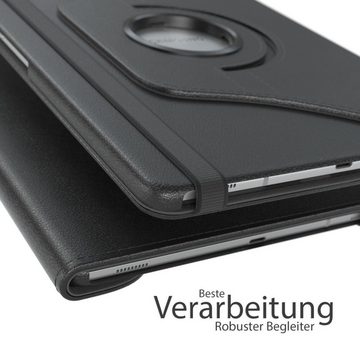 EAZY CASE Tablet-Hülle Rotation Case für Samsung Galaxy Tab S5e 10,5 Zoll, Hülle 360° drehbar mit Standfunktion Etui Anti-Kratz Tasche Schwarz