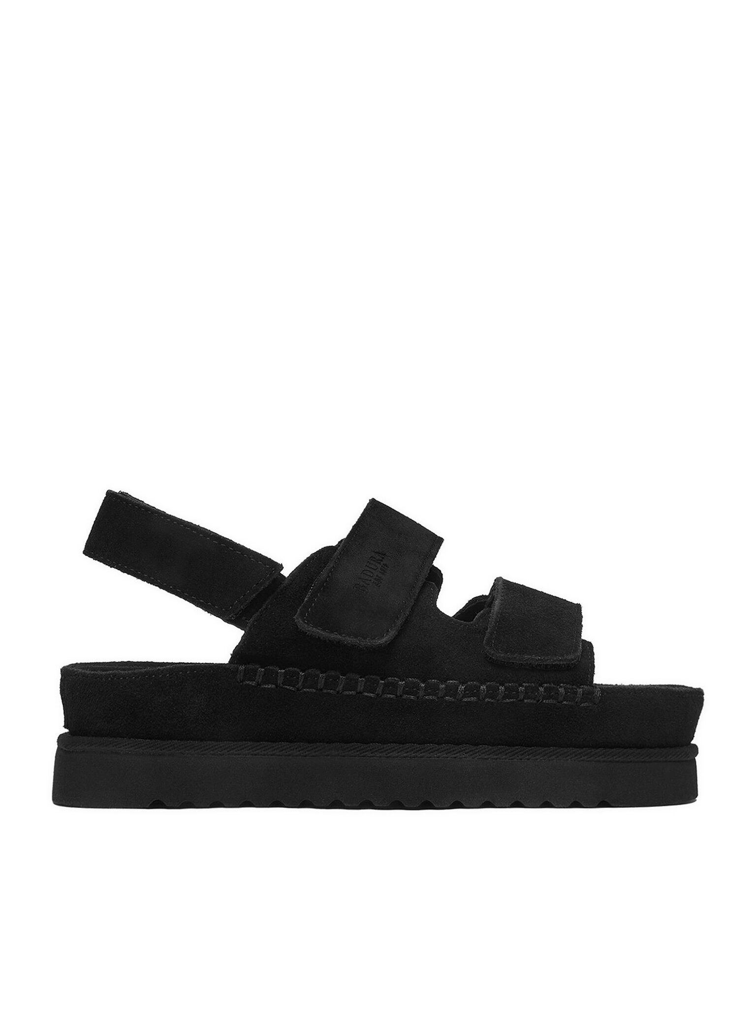 Badura Badura Damensandalen Schwarz Badura-C-ALEXIA-ABA-C001 Schwarz Sandale