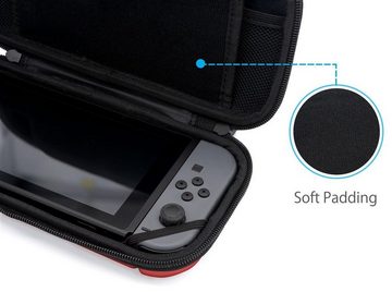 MyGadget Zubehör Tasche Aluminium Joy Controller Case Hülle Zubehör Nintendo (für Nintendo Switch)