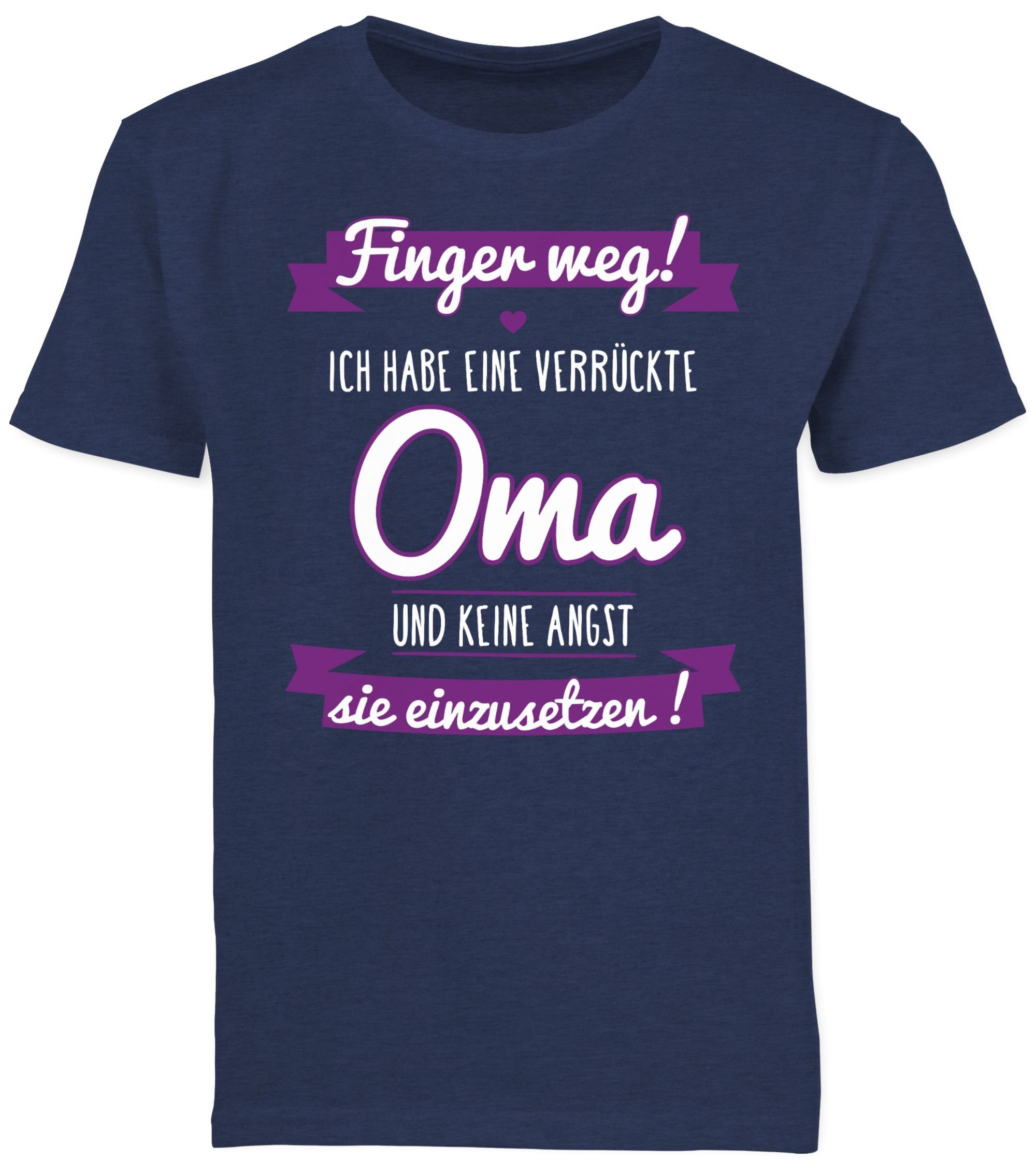 2 Dunkelblau Meliert