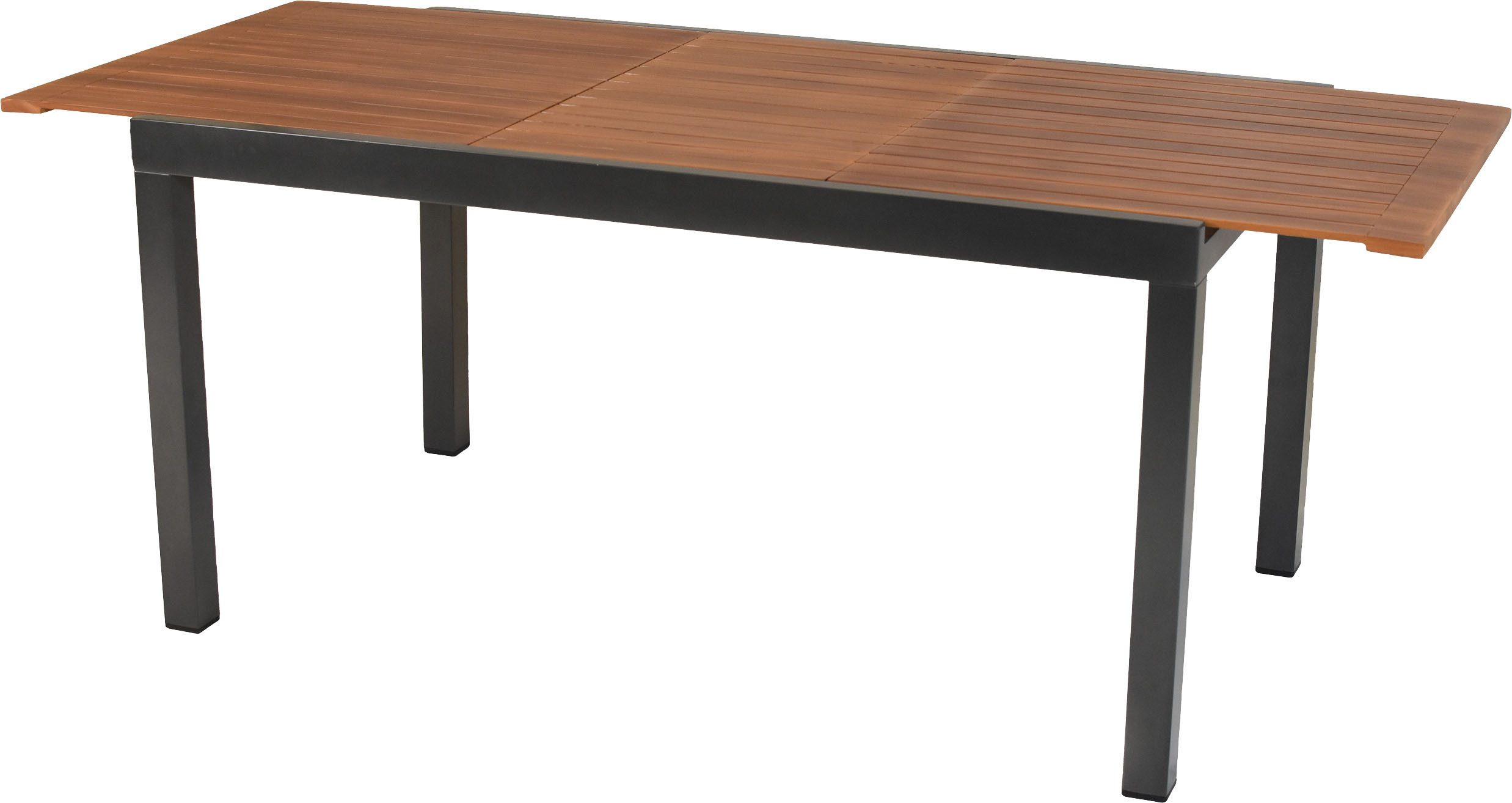 MERXX Garten-Essgruppe Tinos, (Set, 13-tlg), inkl. 6 Klappsessel, 6 Auflagen, 1 Ausziehtisch – Bild 4 von 5