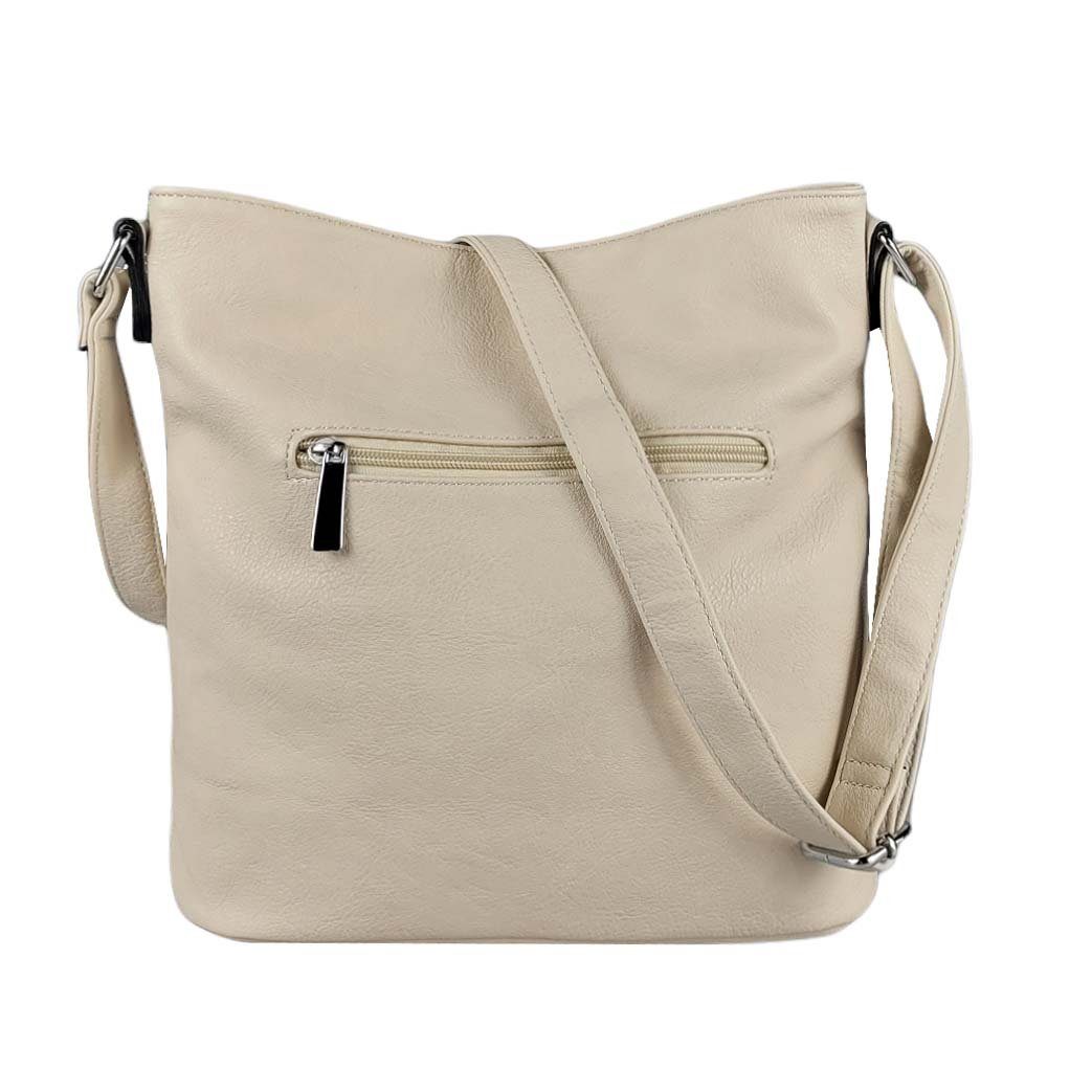 ITALYSHOP24 Schultertasche Damen Hand-Tasche XL Shopper günstig online kaufen