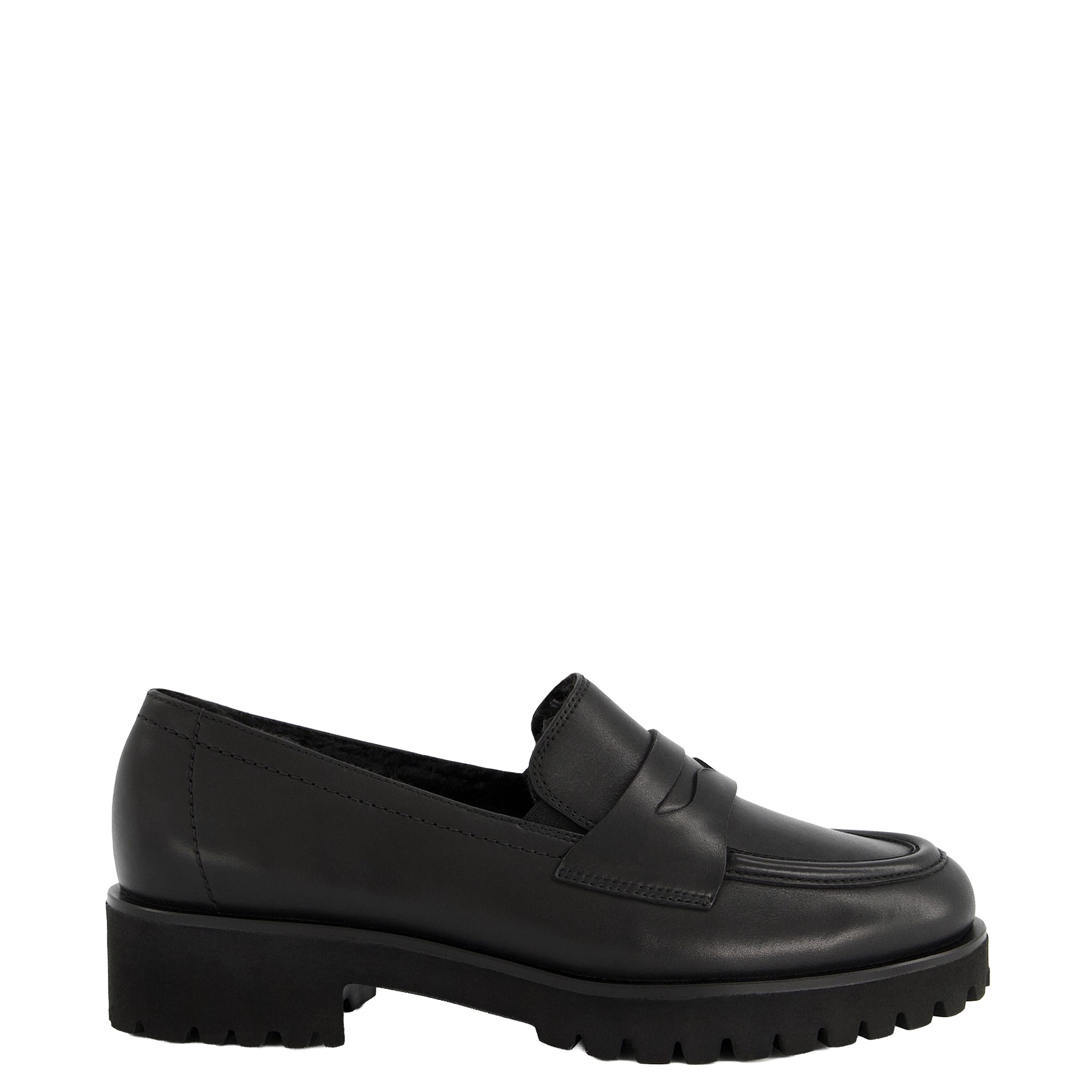 Paul Green Paul Green 1233-003, Warmfutter, Slipper & Mokassin, Schwarz, Damen Slipper