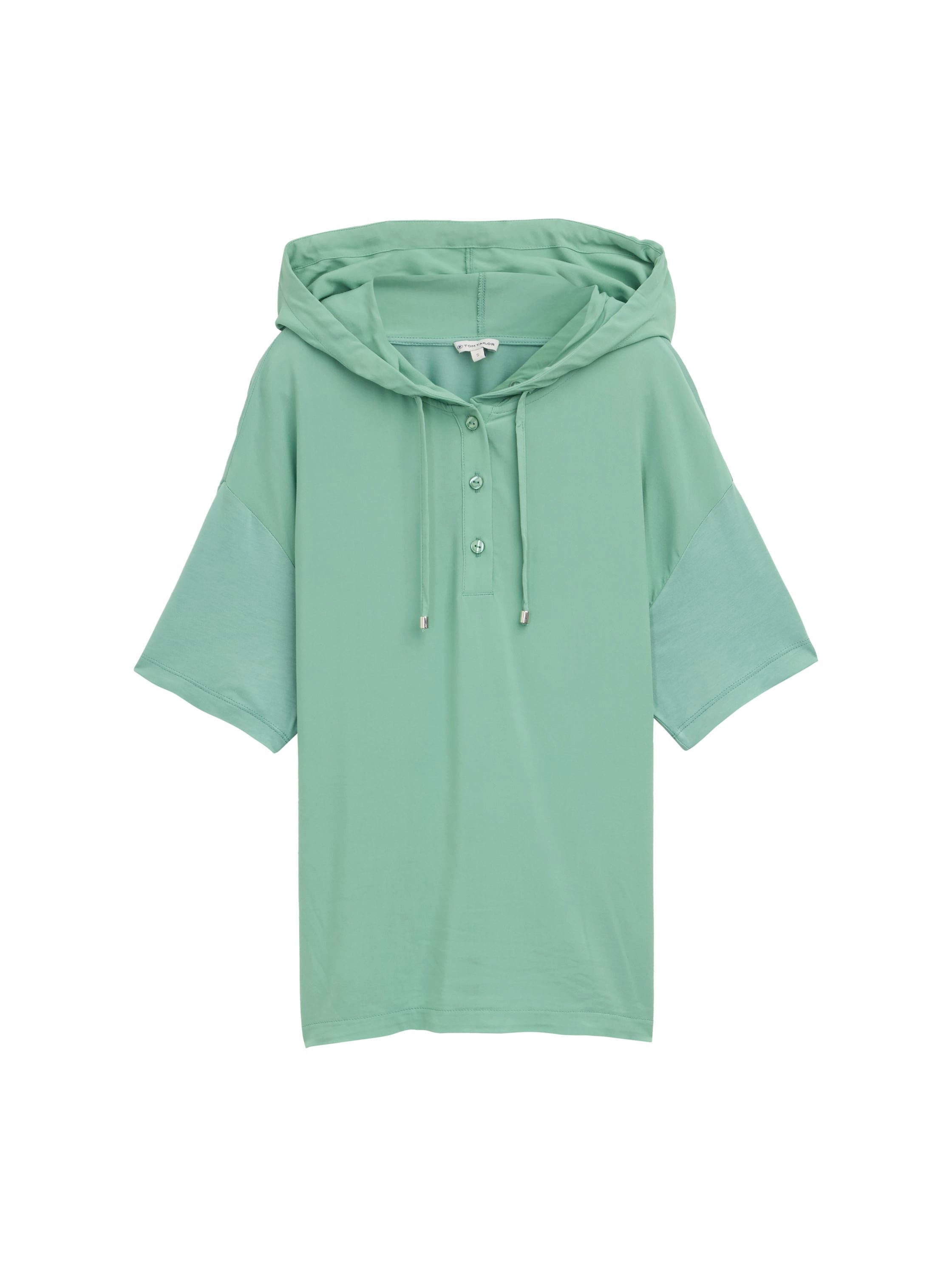 TOM TAILOR Kurzarmshirt T-Shirt mit Kapuze