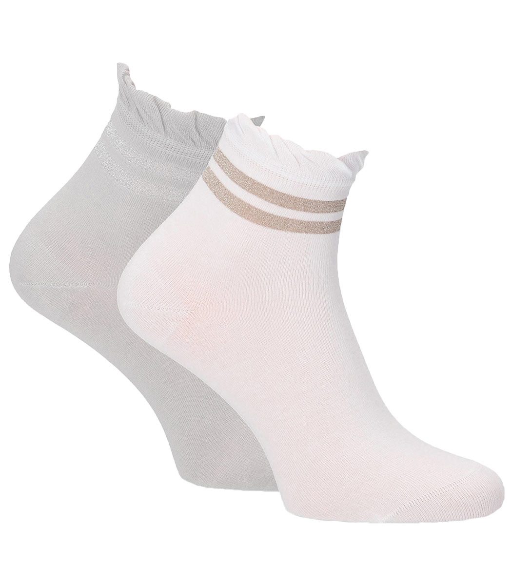 Basicsocken Glitzy Stripes