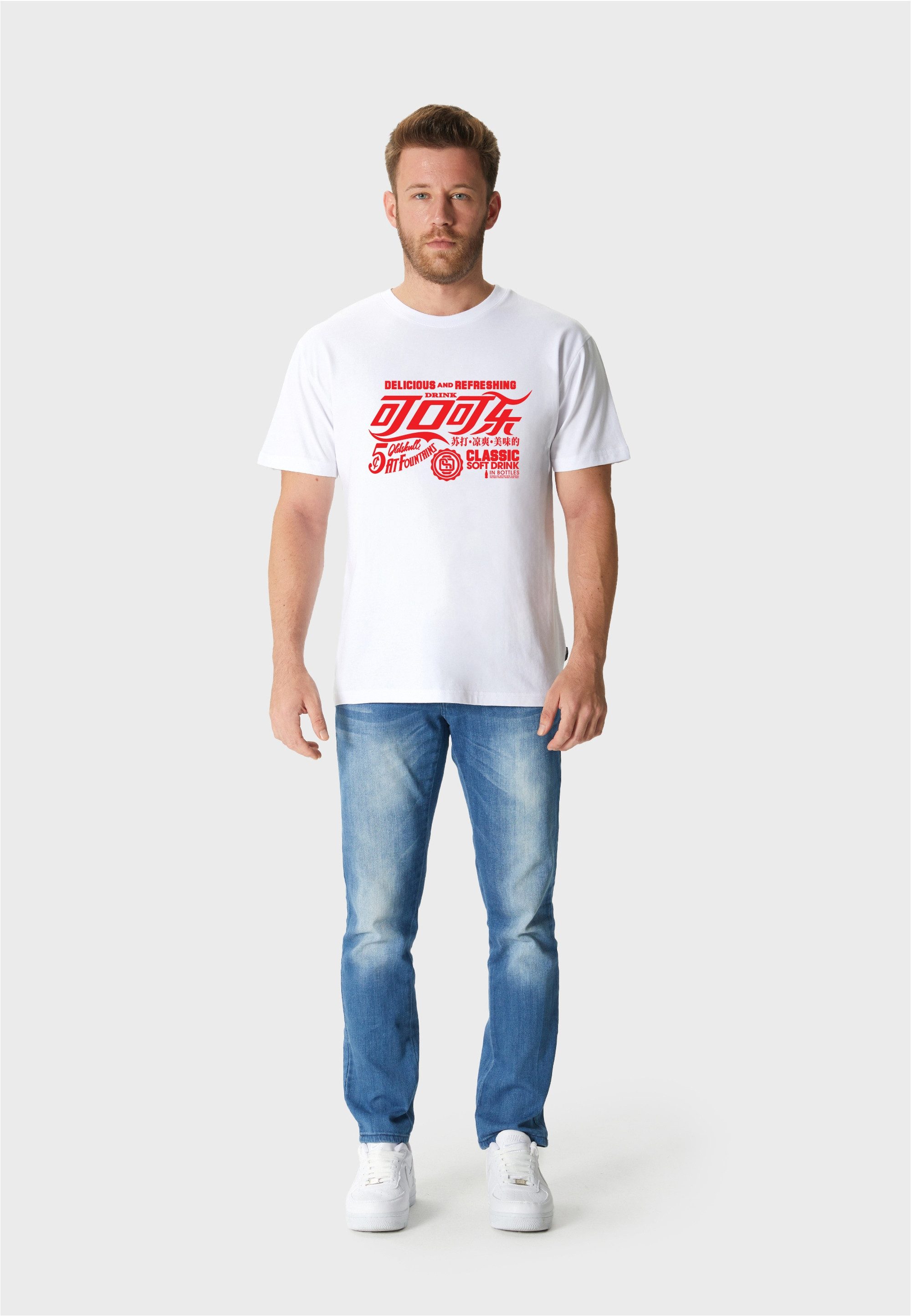 Oldskull T-Shirt (1-tlg) mit coolem Print günstig online kaufen