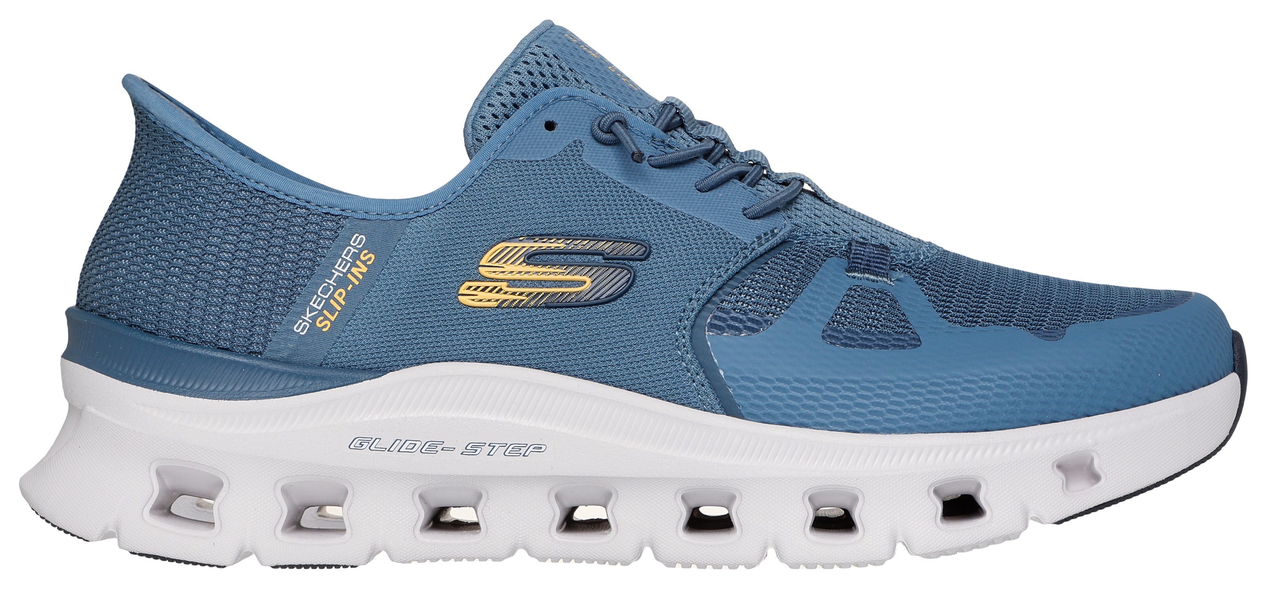 Skechers GLIDE-STEP PRO Slip-On Sneaker Laufschuh, Trainingsschuh mit flexibler Traktionslaufsohle