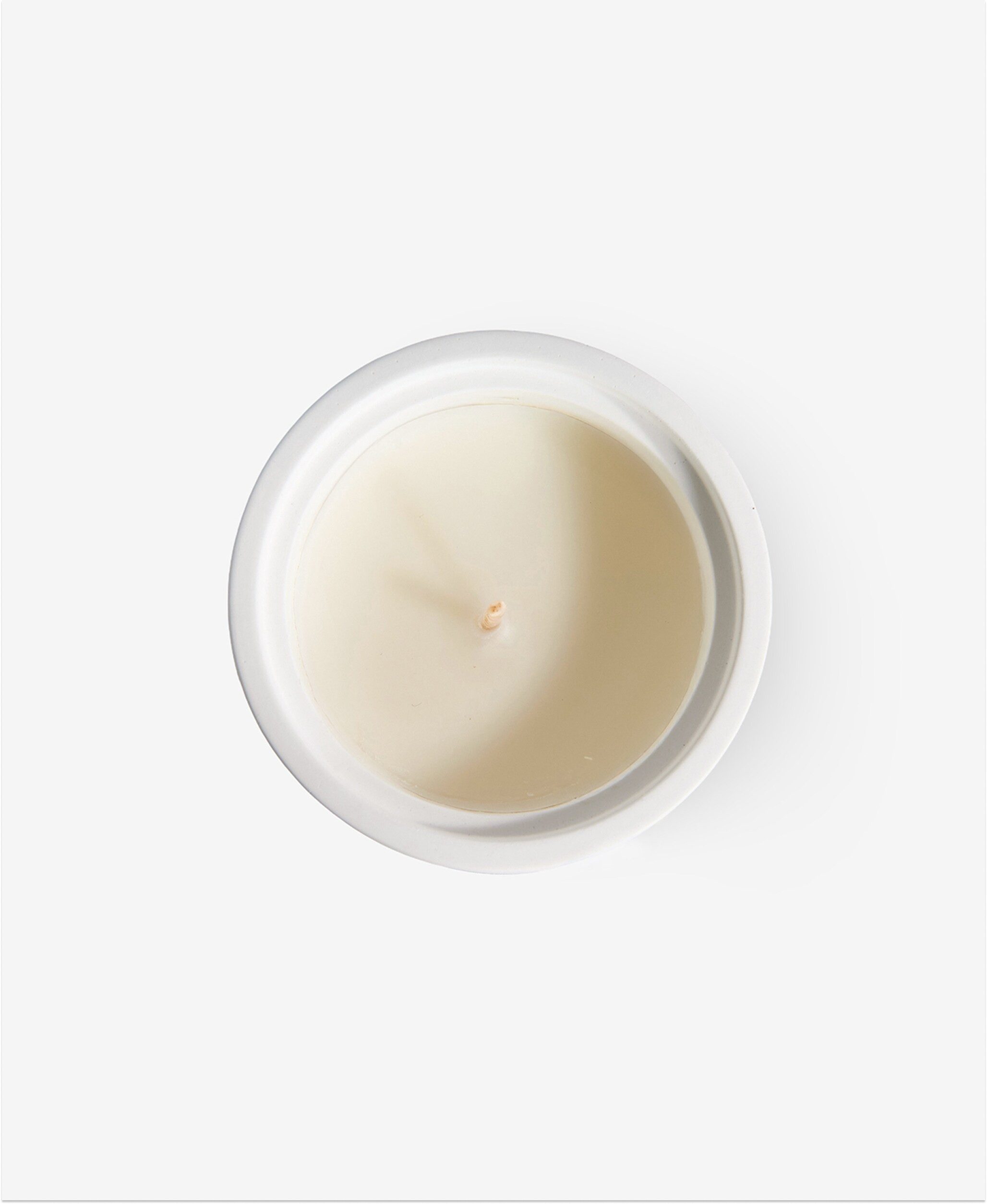 GLAMIRA Stumpenkerze Fleur Océan (1-tlg), Duftkerze mit Magnolie, Amber und Moschus