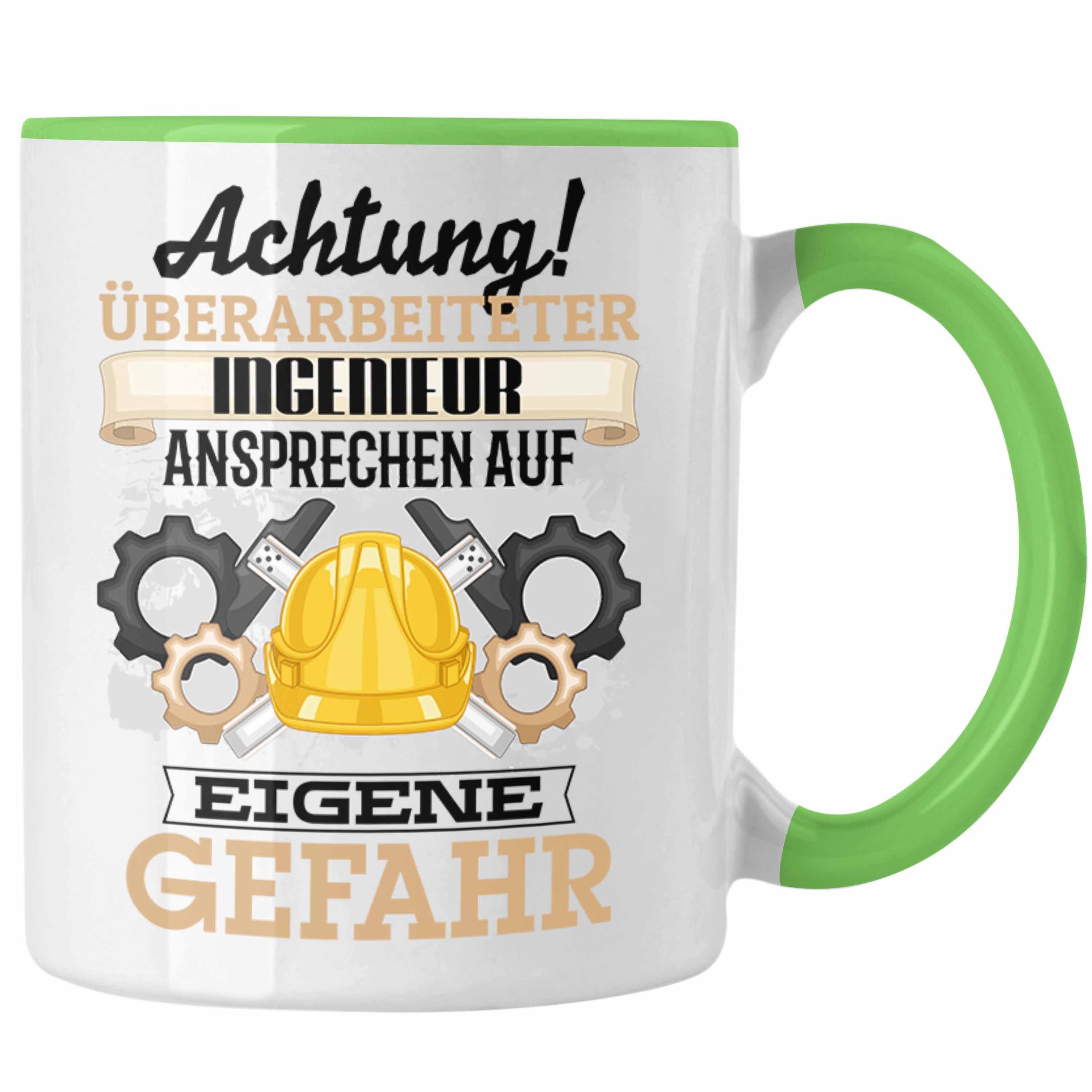 Trendation Tasse Ingenieur Tasse Geschenk Lustiger Spruch Geschenkidee
