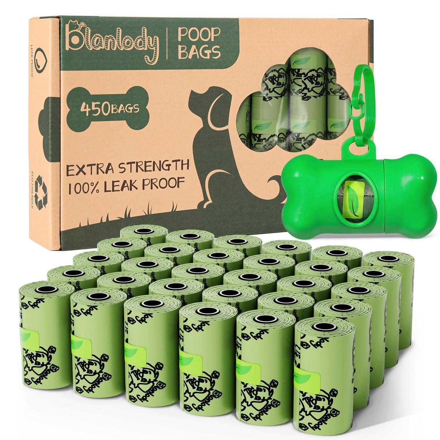 LuxusKollektion Hundekotbeutel Hundekotbeutel biologisch abbaubar 450 Stk.