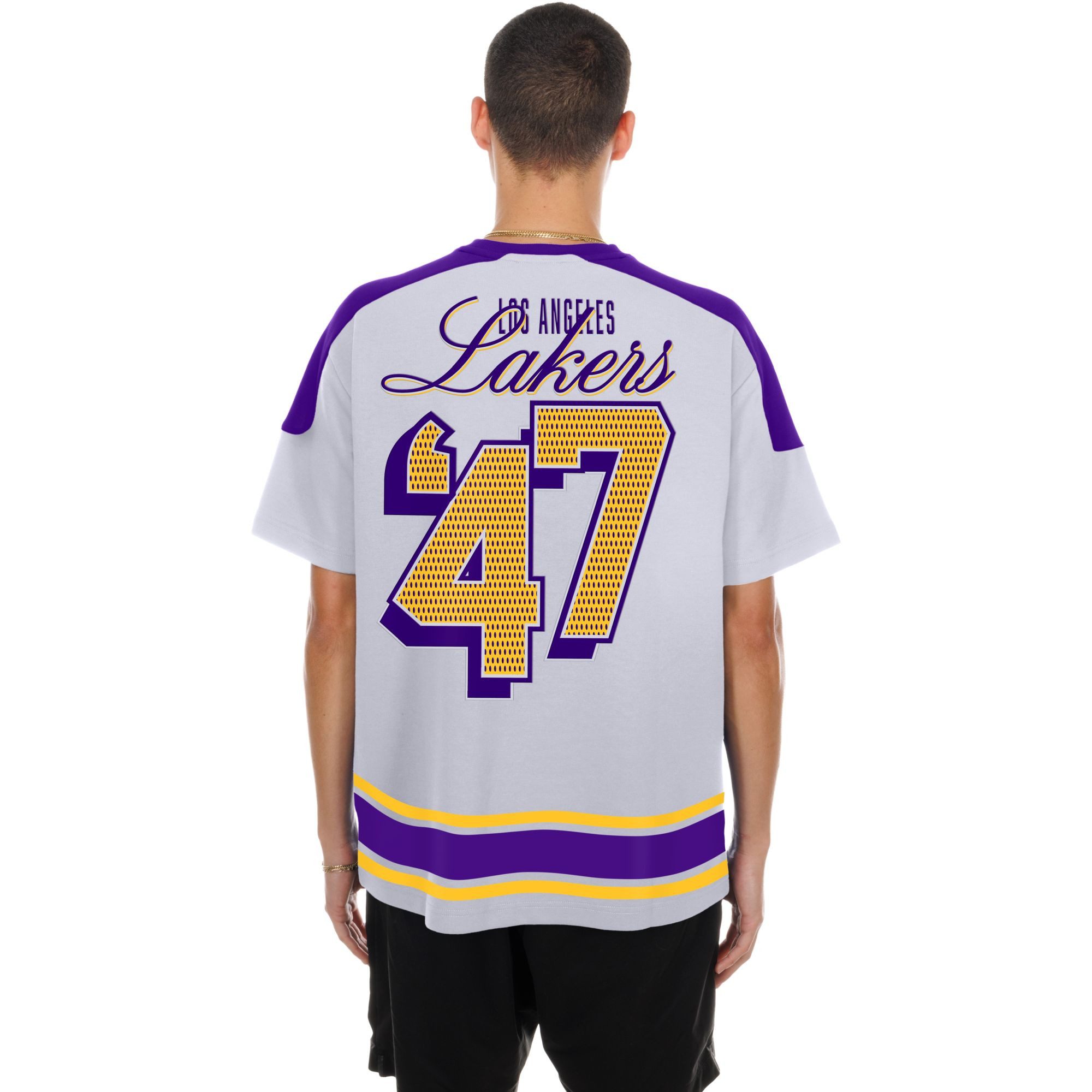 New Era Print-Shirt NBA Jersey MATCH Los Angeles Lakers