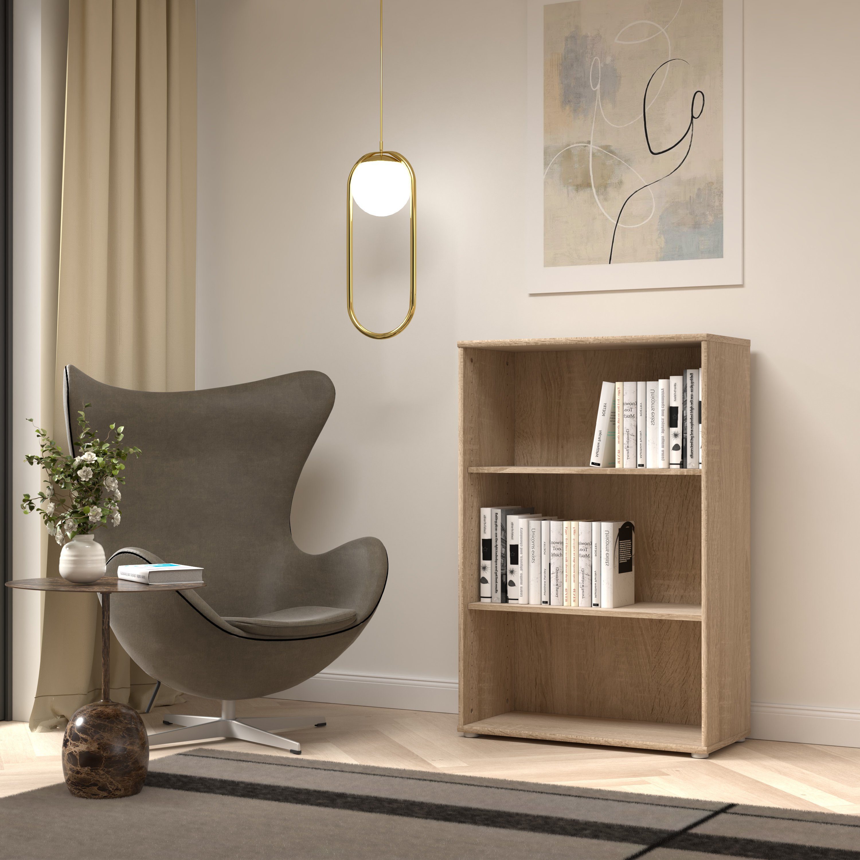 FORTE Regal 54 x 85.5 x 34.8 cm (B/H/T)