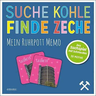 Emons Verlag Spiel, Suche Kohle - Finde Zeche. Mein Ruhrpott Memo