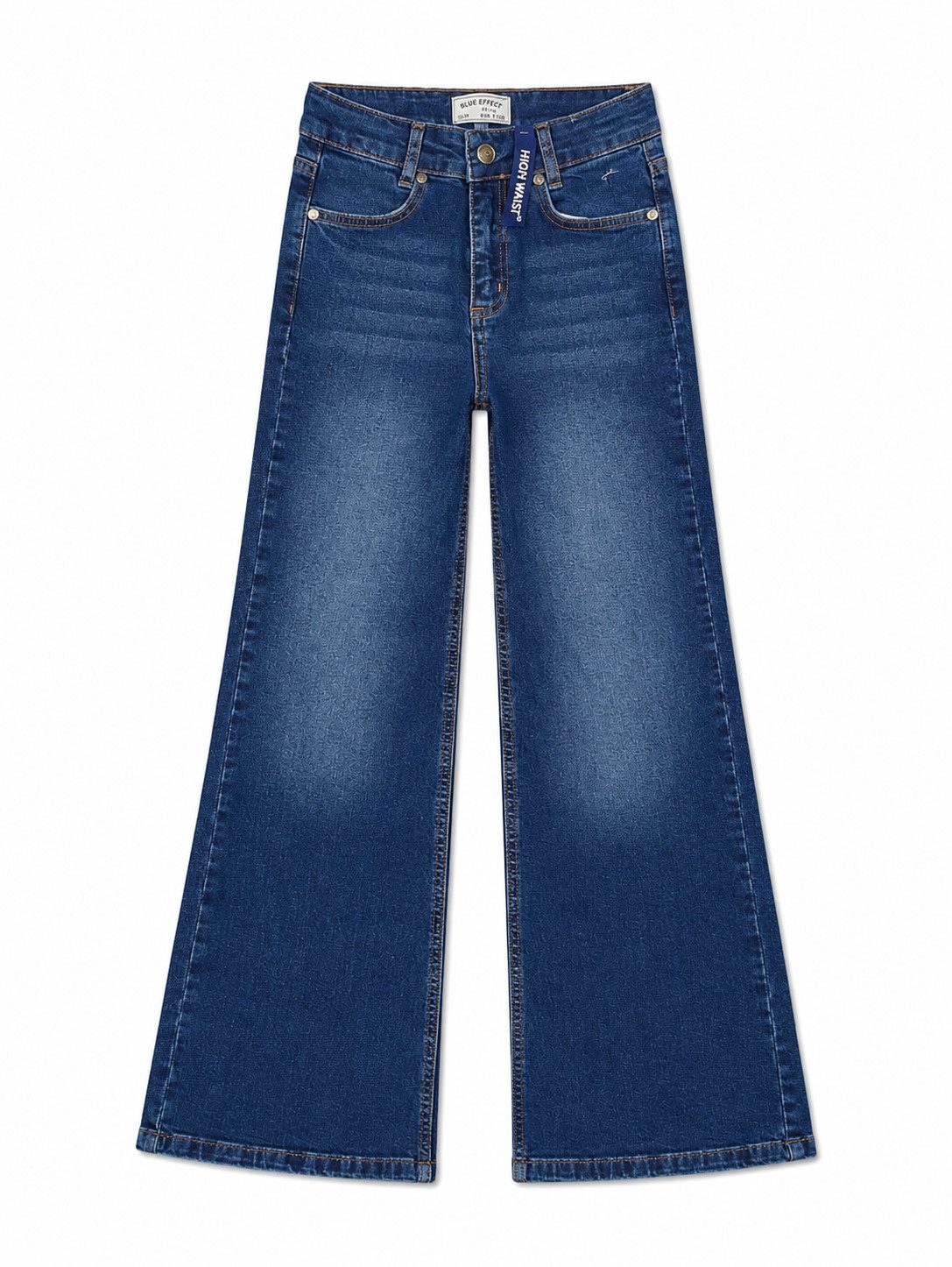 BLUE EFFECT 5-Pocket-Hose 1304-Girls Wide Leg Jeans