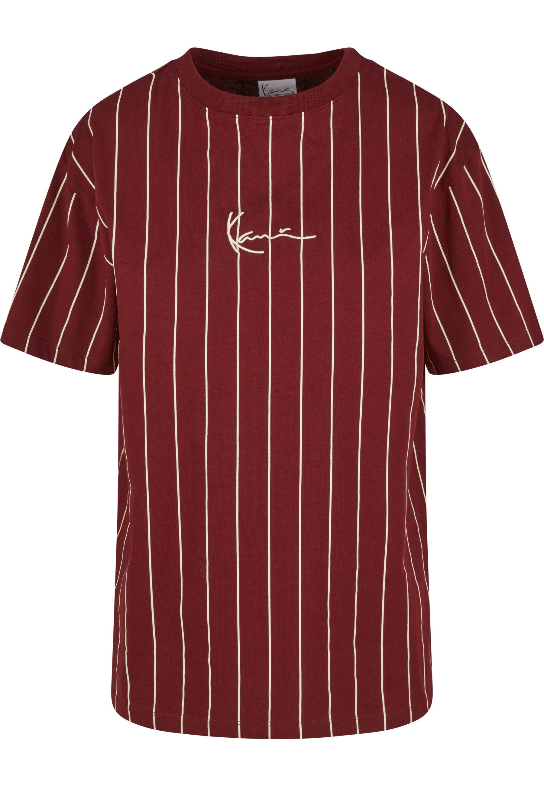 Karl Kani T-Shirt Karl Kani Small Signature Essential Pinstripe Os Tee (1-tlg)