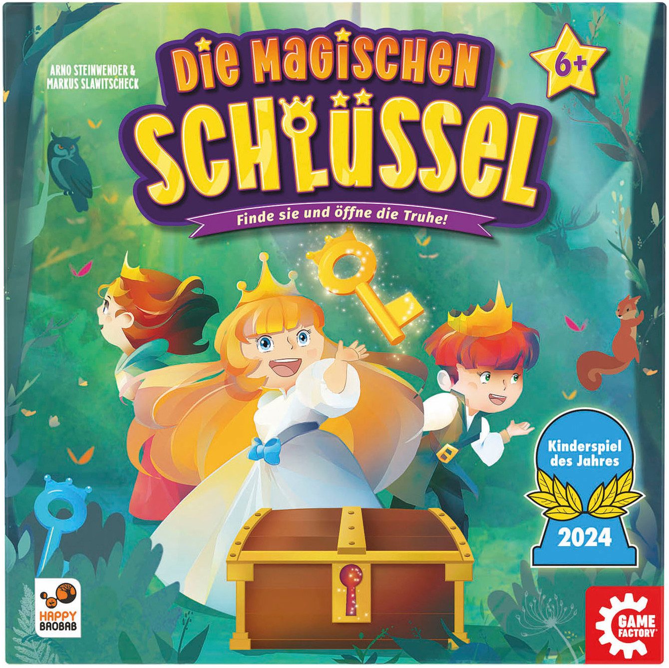 Game Factory Spiel Die Magischen Schlüssel, Kinderspiel