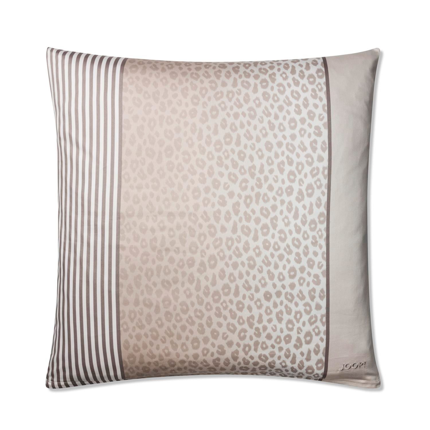 JOOP! Kissenbezüge JOOP! Kissenbezug Leo, passend zur Bettwäsche, beidseitiges Leopardenmuster, gesticktes Logo