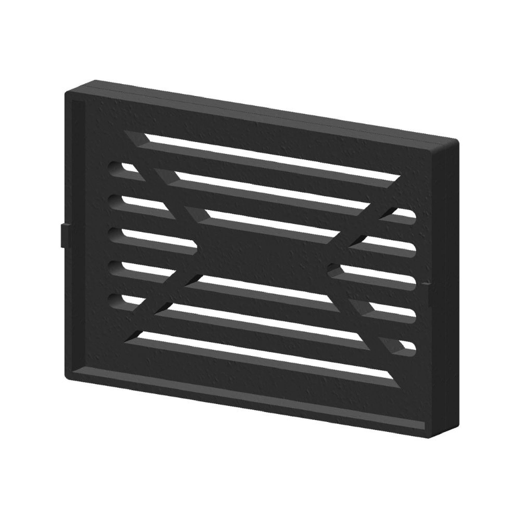 Feuerfest 123 GmbH Feuerrost Kaminrost / Ascherost 255x175x30mm passend für Drooff **, feuerfest & hitzebeständig - passgenau gefertigt in Deutschland