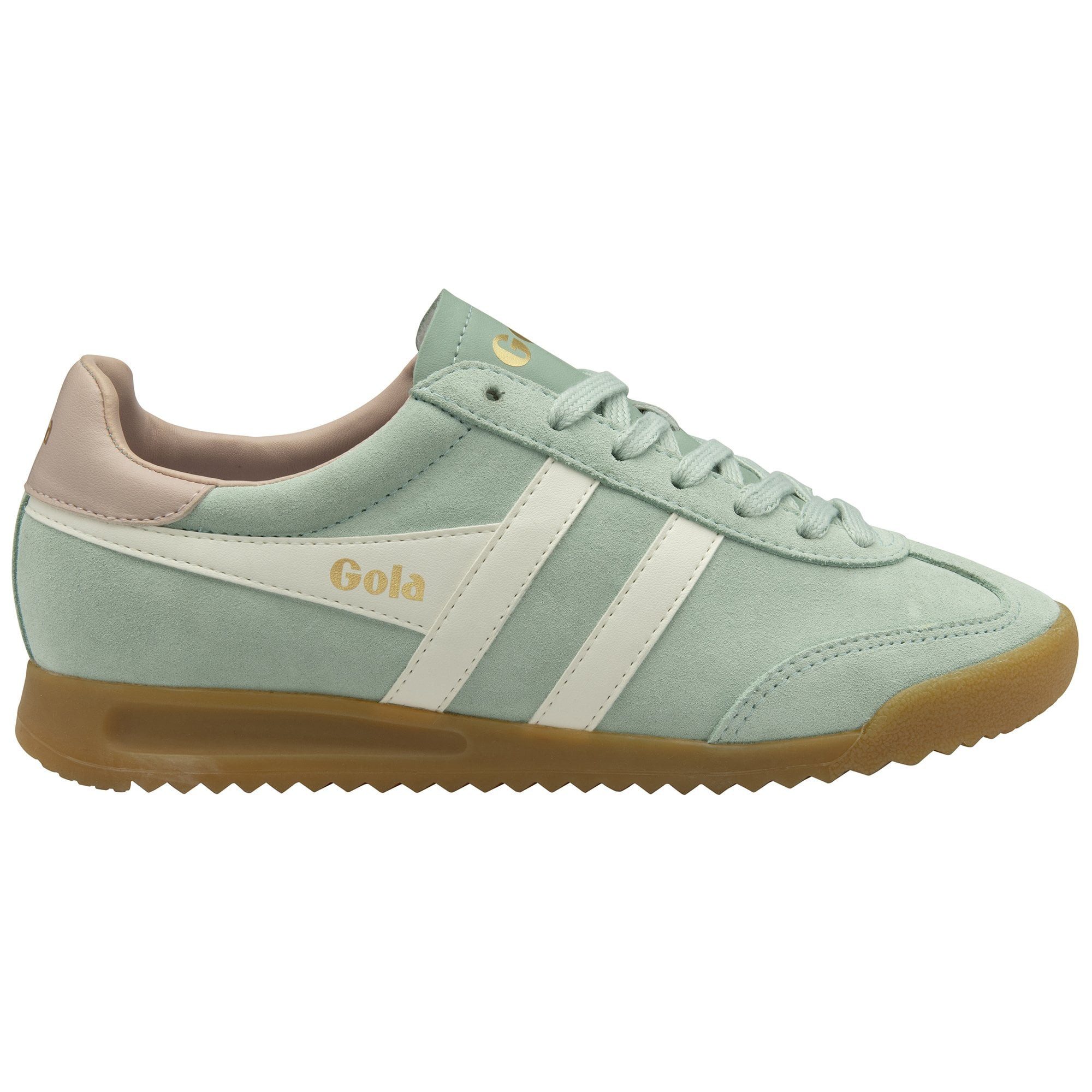 Gola Torpedo (Wildleder) türkis/offweiss/rosa Damen Sneaker