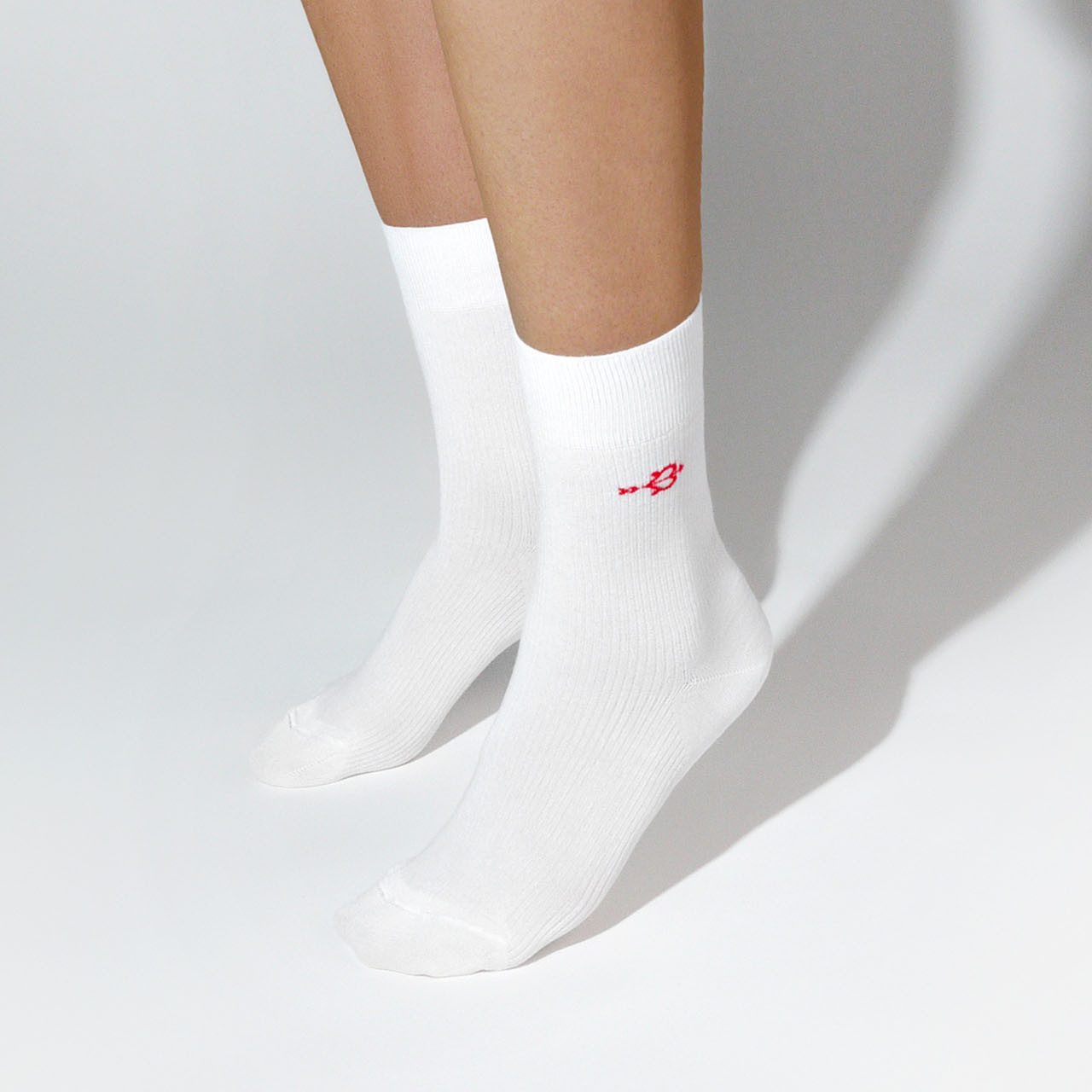 Bataillon Belette Socken PREMIUM WHITE SOCKS