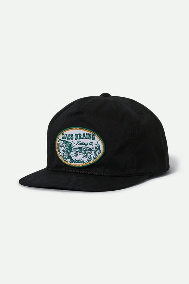 Brixton Snapback Cap - Cap - Bass Brains Swim HP Snapback - ONE SIZE