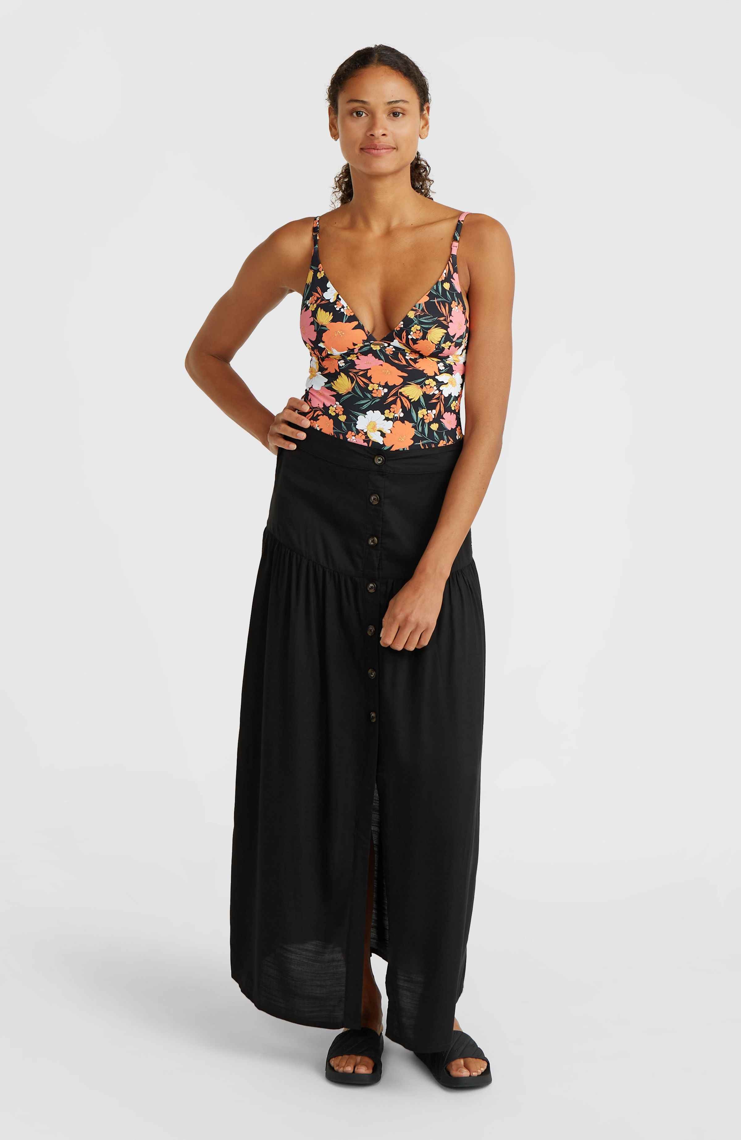 O'Neill Maxirock ALOFA MAXI SKIRT mit Knöpfen