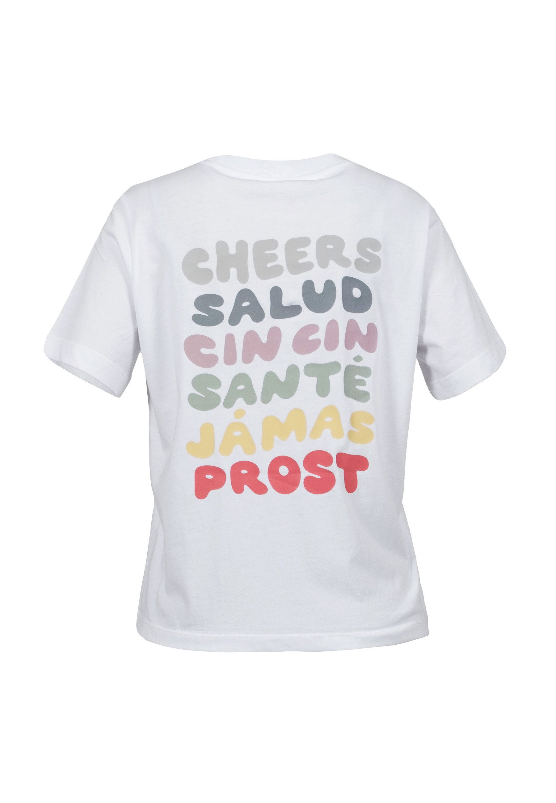 Kleinigkeit T-Shirt Kleinigkeit Big Cheers Shirt Girls (1-tlg)