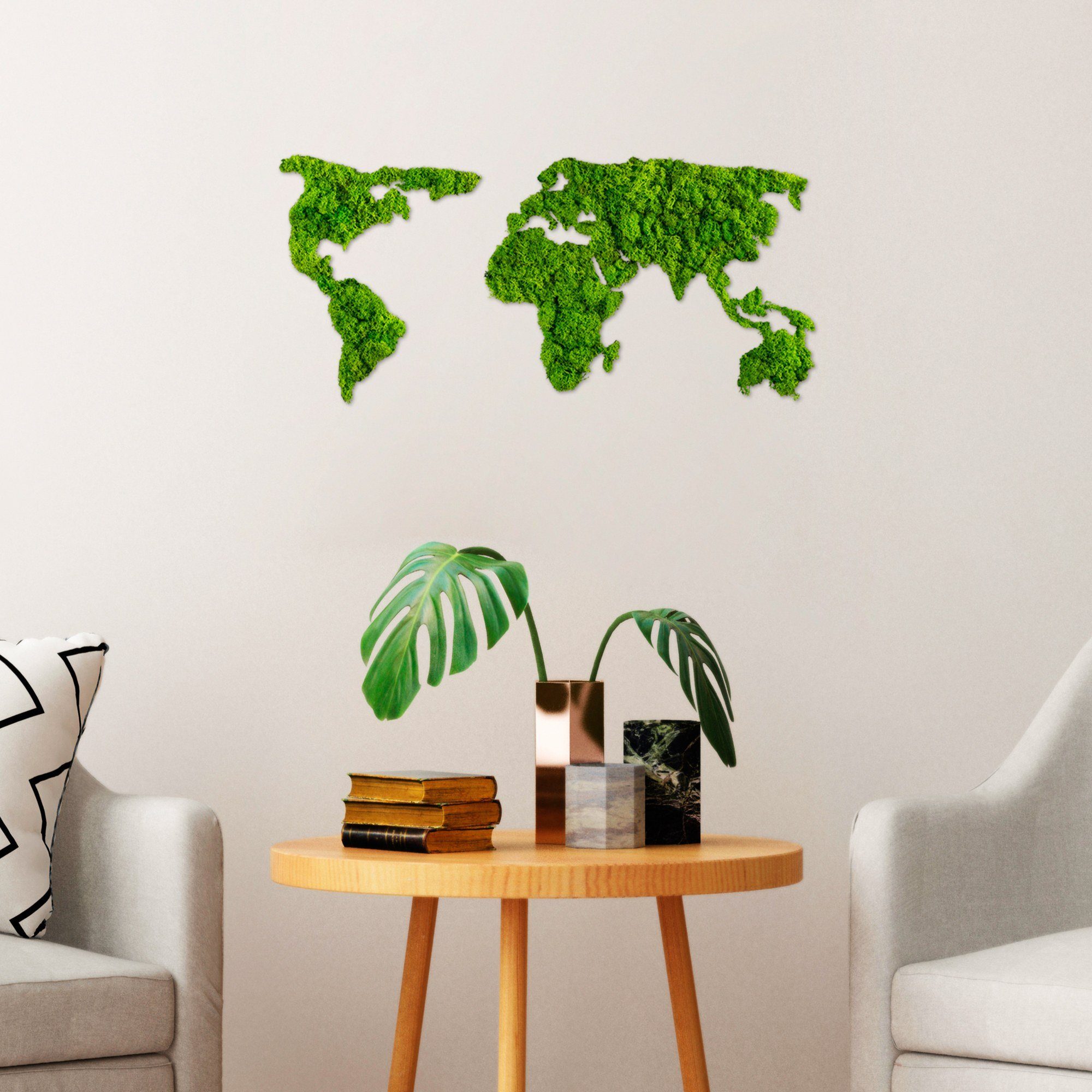 Wallity Wanddekoobjekt 100% MDF / MOSS