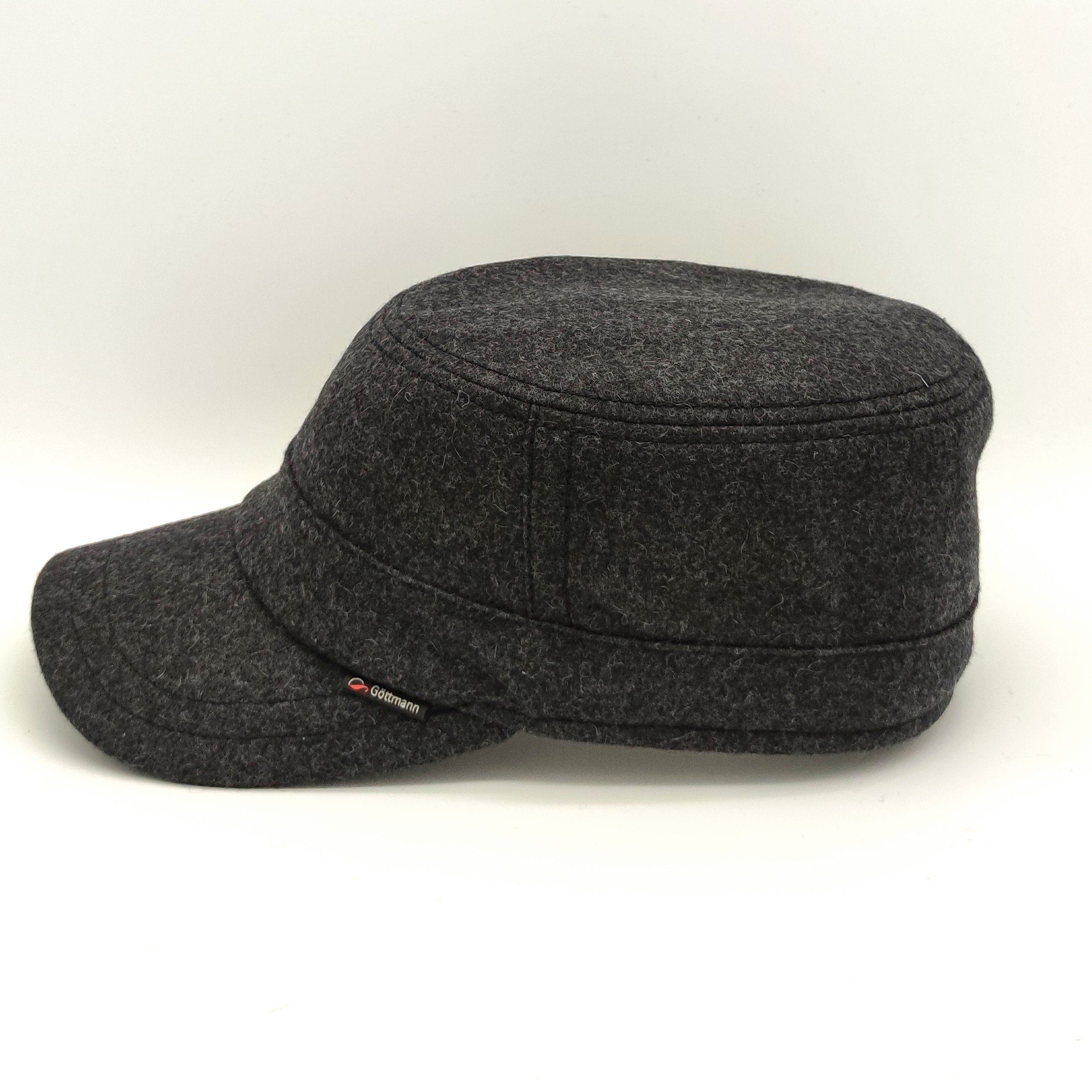 Göttmann Baseball Cap Cuba-Cap Ohrenklappen anthrazit