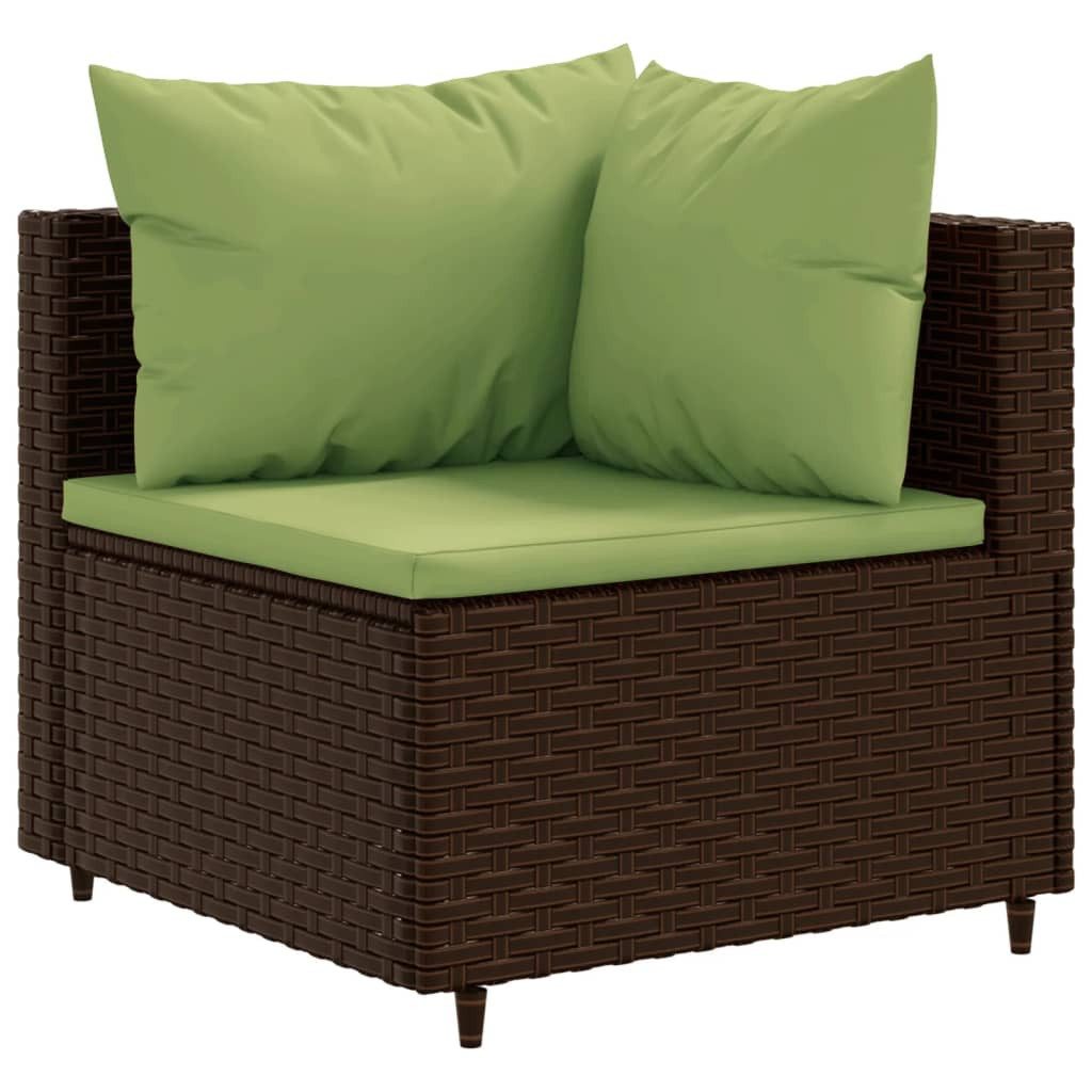 vidaXL Gartenlounge-Set 4-tlg. Garten-Lounge-Set mit Kissen günstig online kaufen