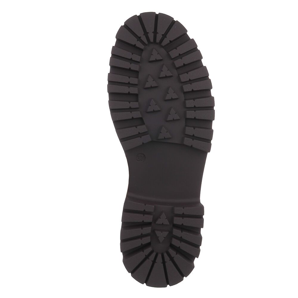 Ital-Design Bequeme Damen Stiefel mit Futter und robuster Sohle Schnürstiefelette (90649074) Blockabsatz Stiefeletten in Braun