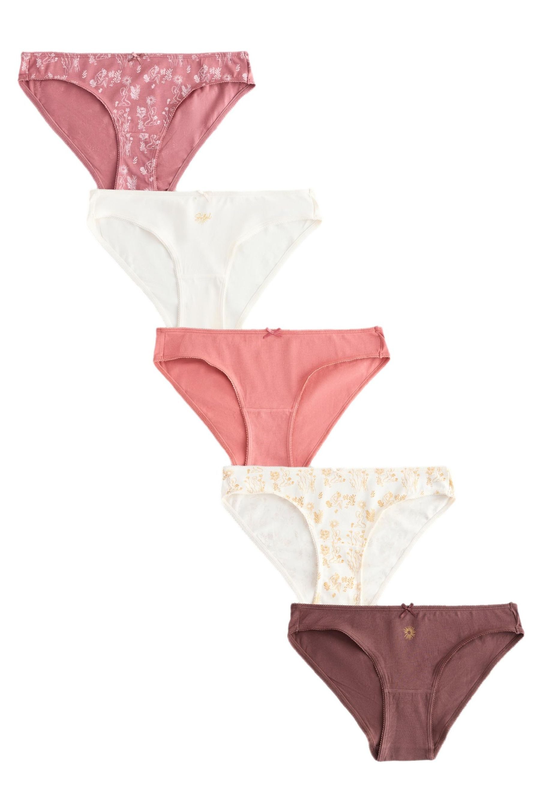 Bikinislip Slips im 5er-Pack, Bikini