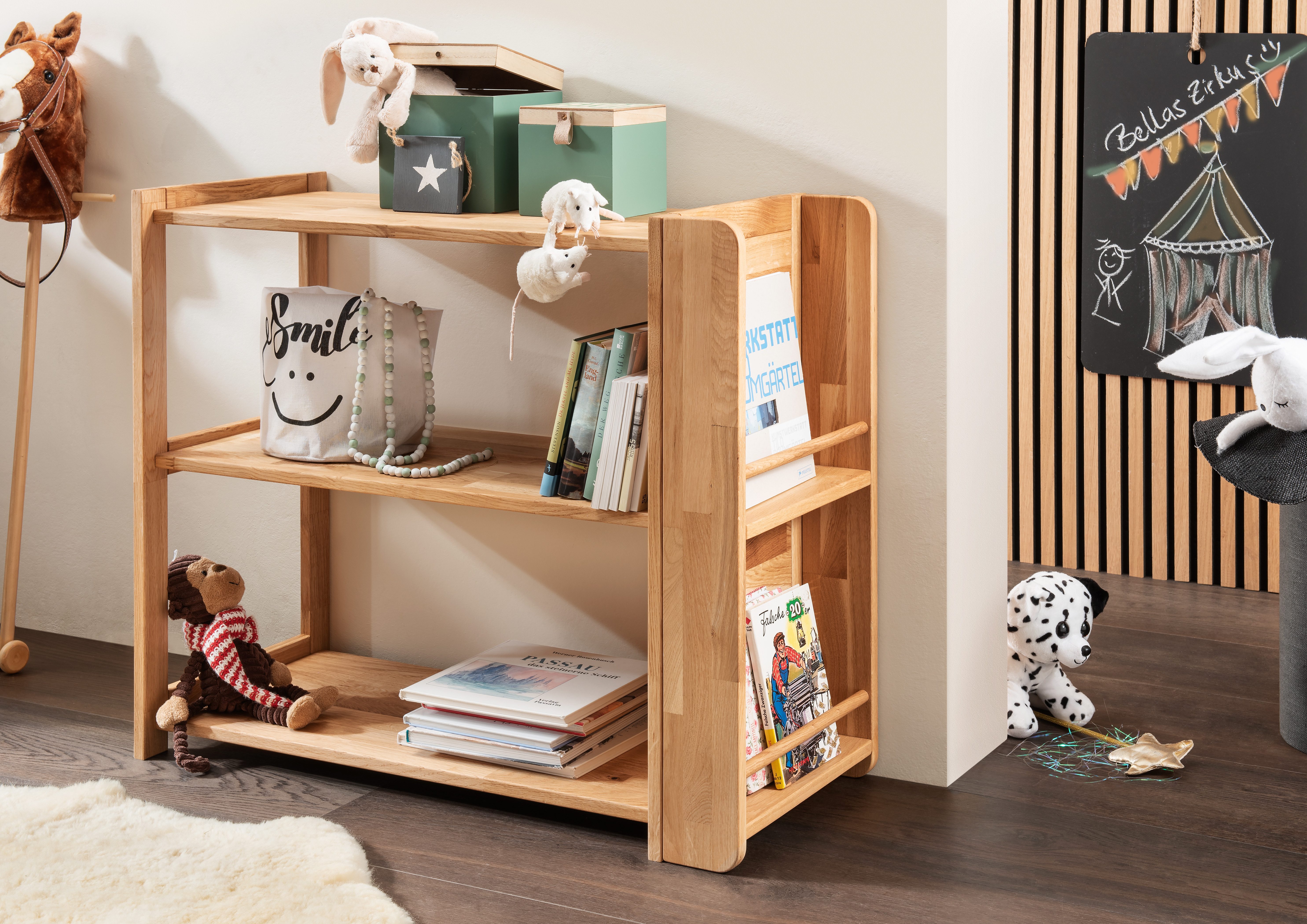 Wohnglücklich Kinderregal Montessori 2, Fördert Selbstständigkeit und Ordnu günstig online kaufen