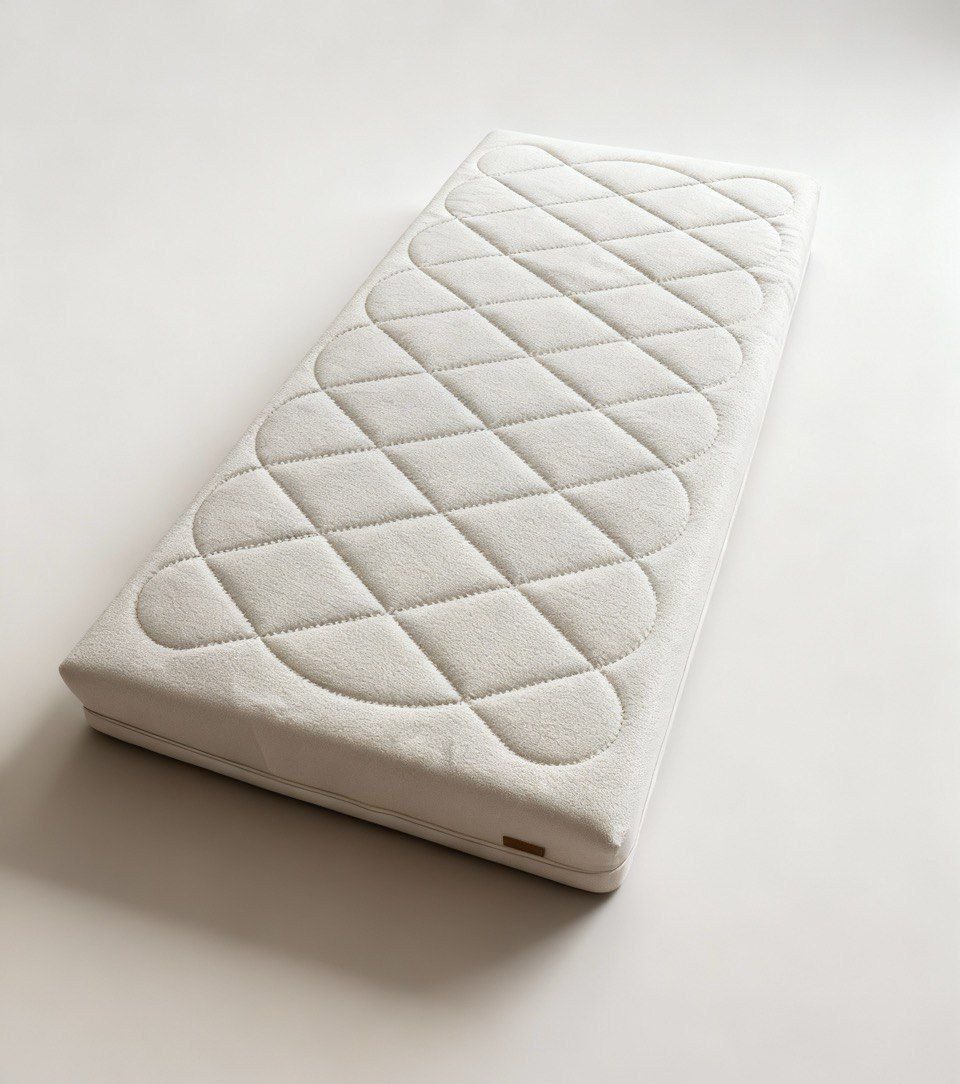 Naturmatratze Naturlatexmatratze AURA 18 – Vegane 7-Zonen-Matratze Made in Germany, geborgenschlafen, (Einzelmatratze), Naturlatexmatratze 15cm – Mittelfest, Ökologisch & Vegan