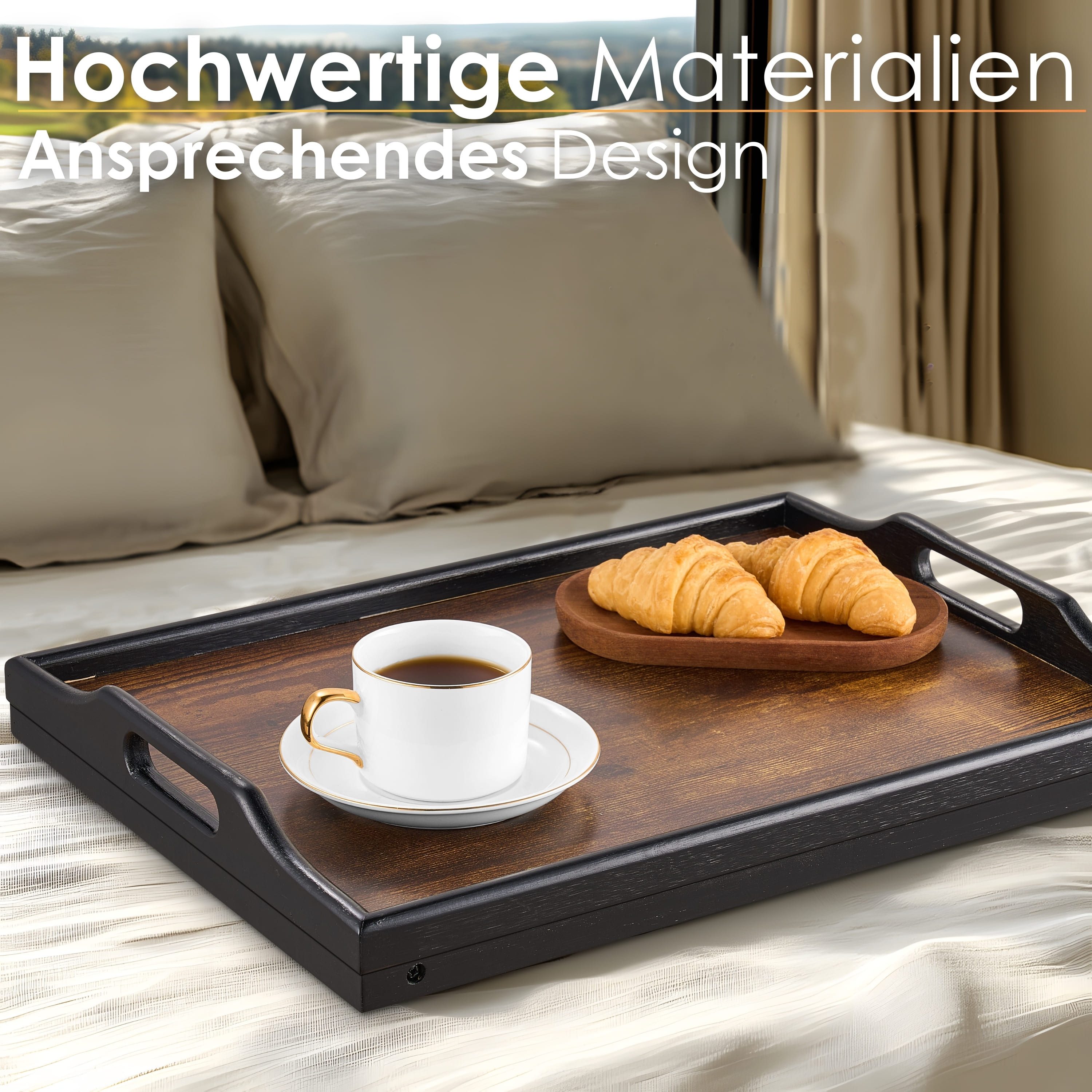 ecosa Tabletttisch EO-5052 (Einzelstück, Einzelstück), Höhenverstellbar