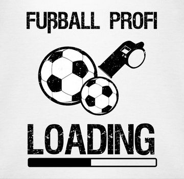 Shirtracer Shirtbody Fußball Profi Loading - Vintage schwarz Sport & Bewegung Baby