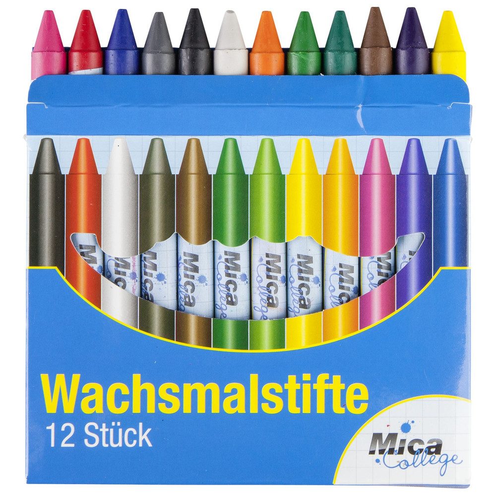 MICA Wachsmalstift Мелки - 12er Set