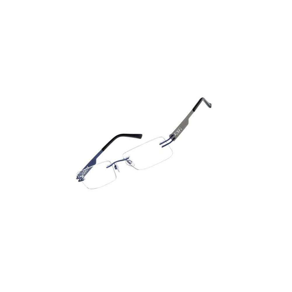 Fossil Очкиgestell Korrektionsfassung Brille Metall Dunkelblau 54/18/140 - OF1156400, Metall