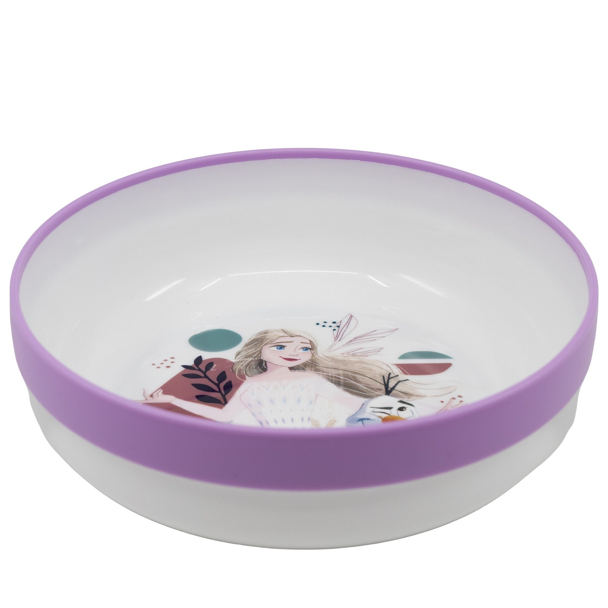 Disney Kindergeschirr-Set Disney Die EIskönigin Elsa Kinder Geschirr-Set 3 teilig (3-tlg), 1 Personen, BPA-Frei, antirutsch Becher Teller Schüssel