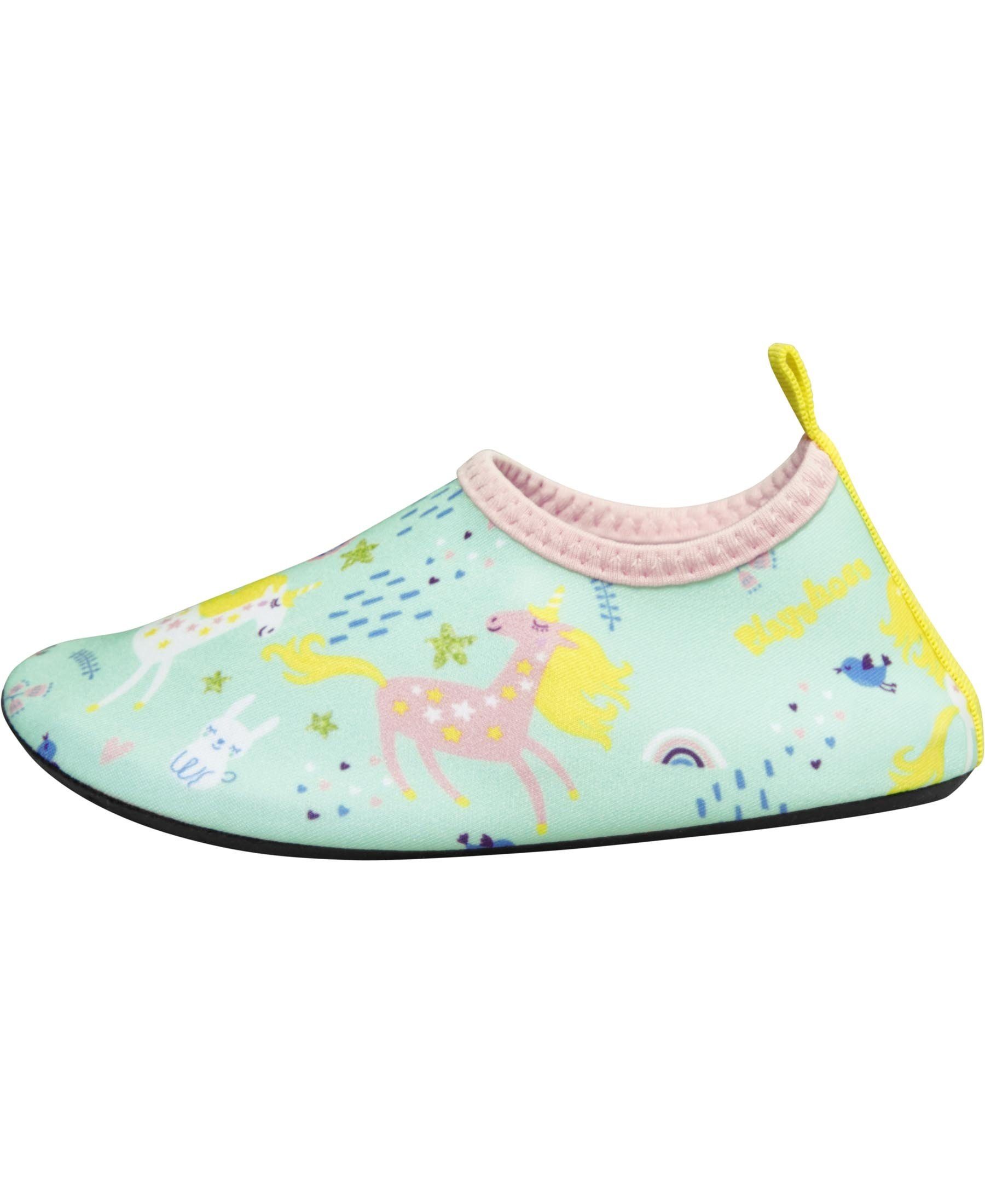 Playshoes Barfuß-Schuh Einhorn Badeschuh