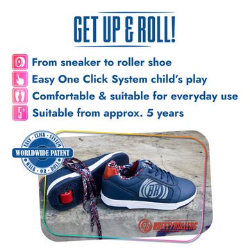 BREEZY ROLLERS Schuhe mit Rollen Rollschuhe 38 Sneaker Heelys Sneakers mit Rollen Kinderschuhe