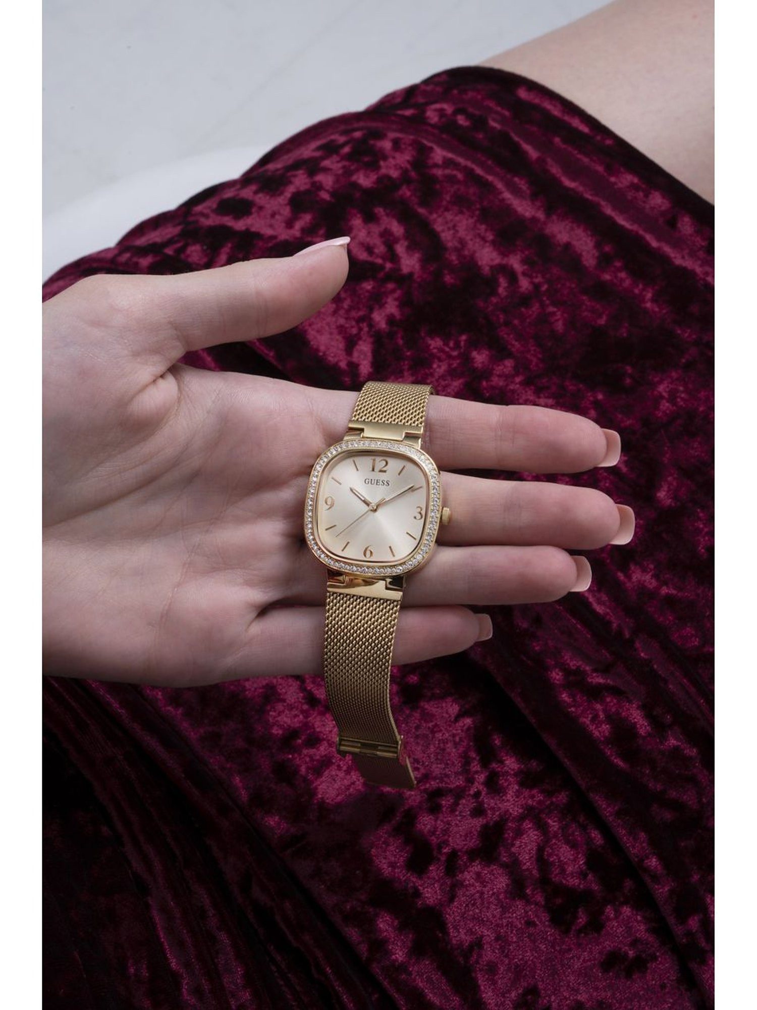 Guess Quarzuhr Guess Damen-Uhren Analog Quarz