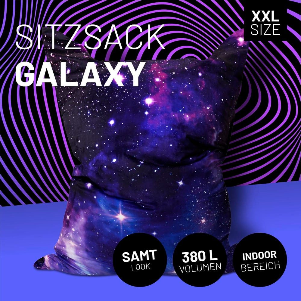Lumaland Sitzsack XXL Bean Bag Riesen-Sitzkissen 380L 140x180cm Special Edi günstig online kaufen