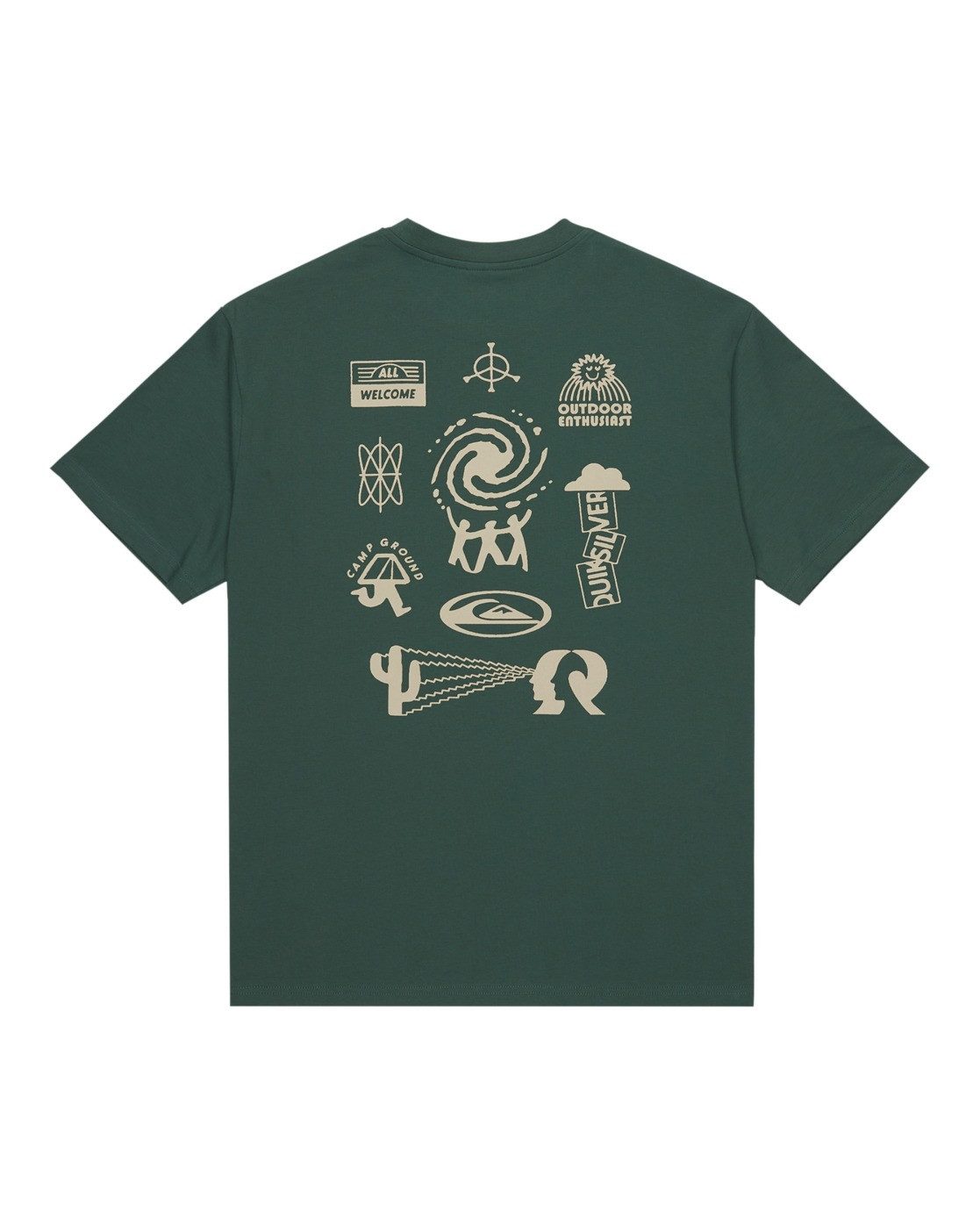 Quiksilver T-Shirt "Pto Welcome All" günstig online kaufen
