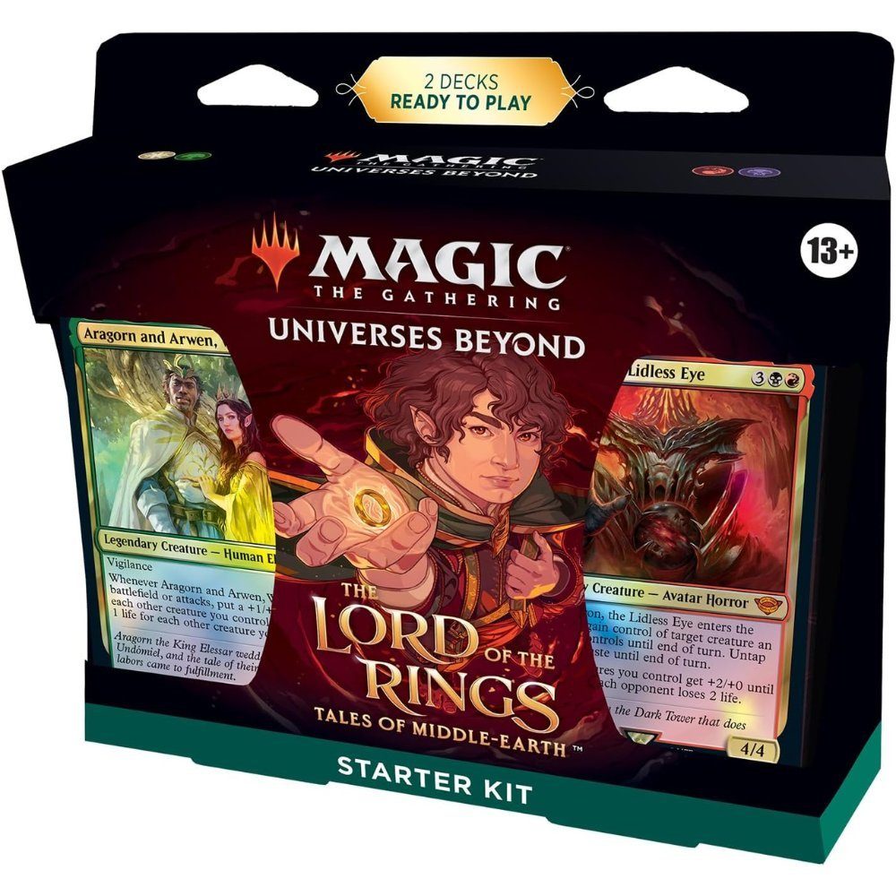 Wizards of the Coast Sammelkarte Magic the Gathering Universes Beyond - The Lord of the Rings, Tales of Middle-Earth - Starter Kit - englisch